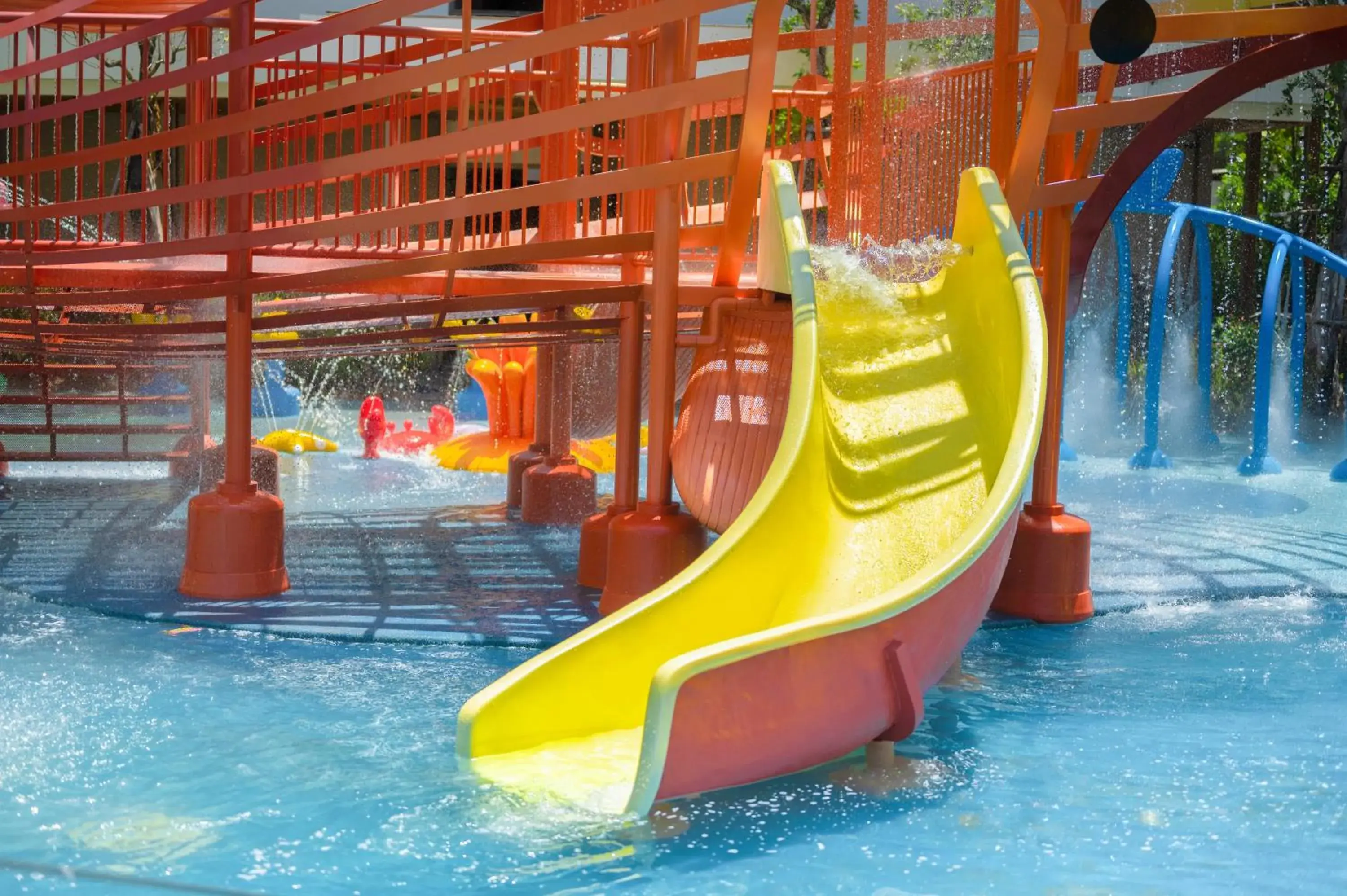 Children play ground, Water Park in Holiday Inn Resort Samui Bophut Beach, an IHG Hotel