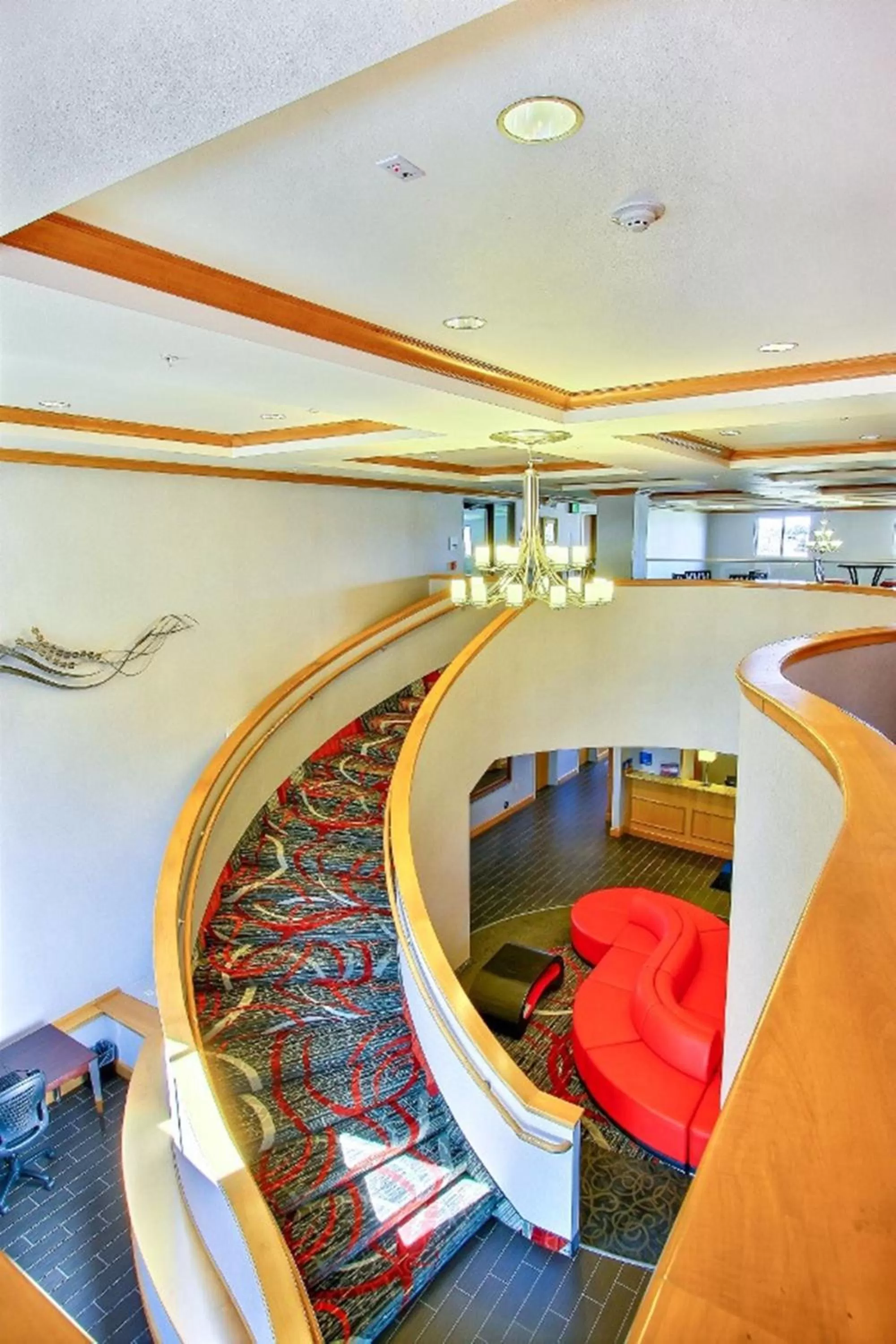 Lobby or reception in Comfort Suites