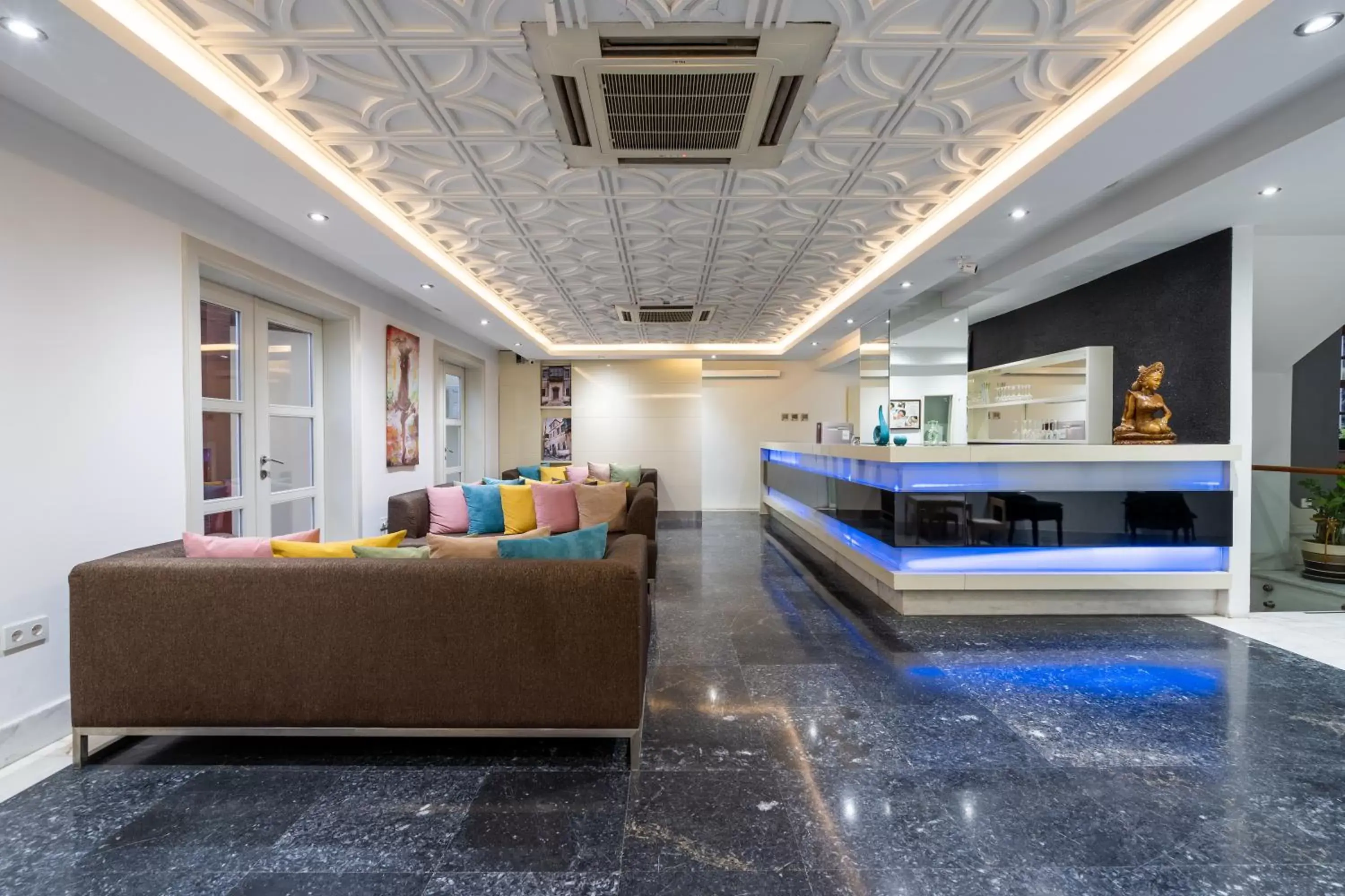 Lobby or reception in Puding Hotel