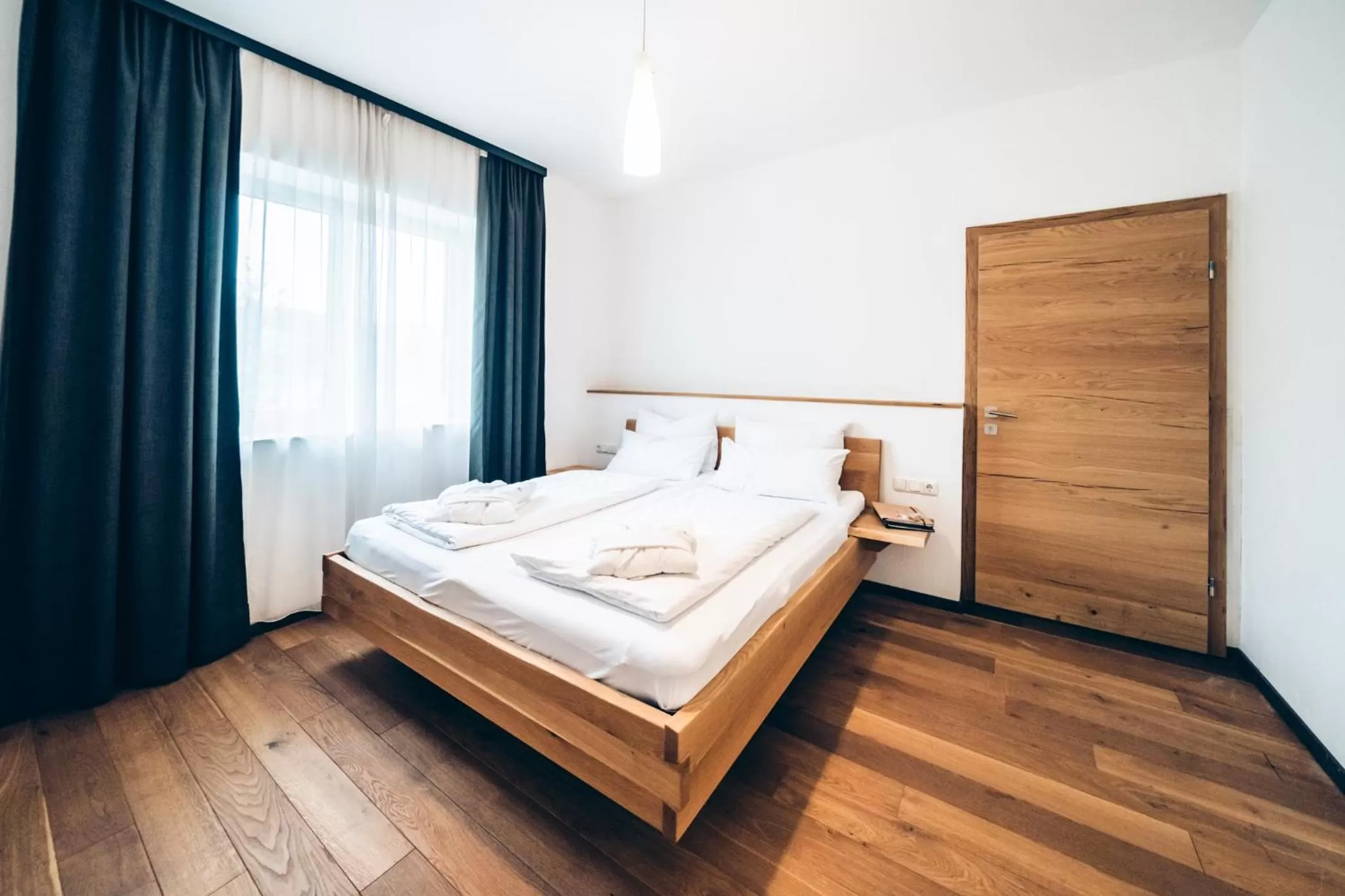 Bed in Aktivhotel Wildschütz