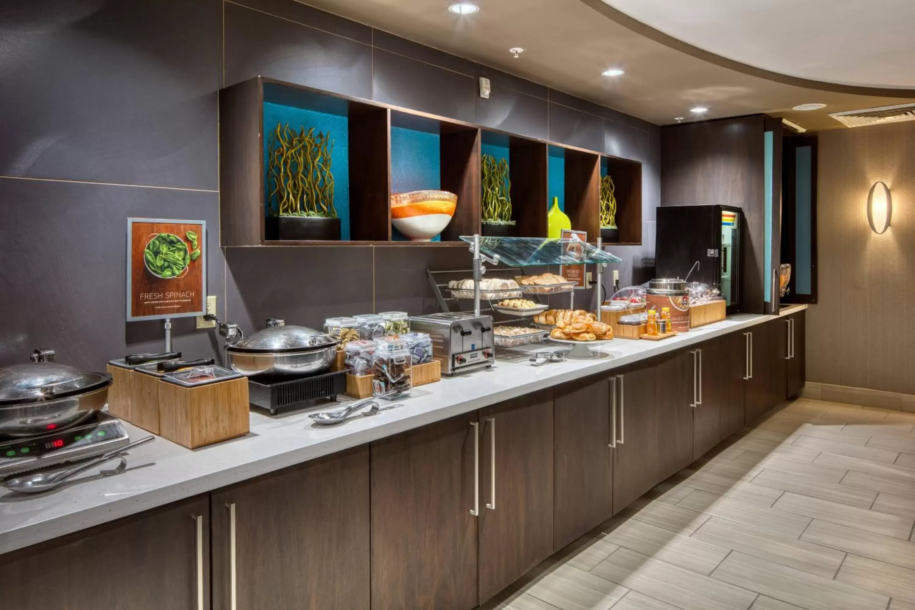 Breakfast, Restaurant/Places to Eat in SpringHill Suites by Marriott Salt Lake City Downtown