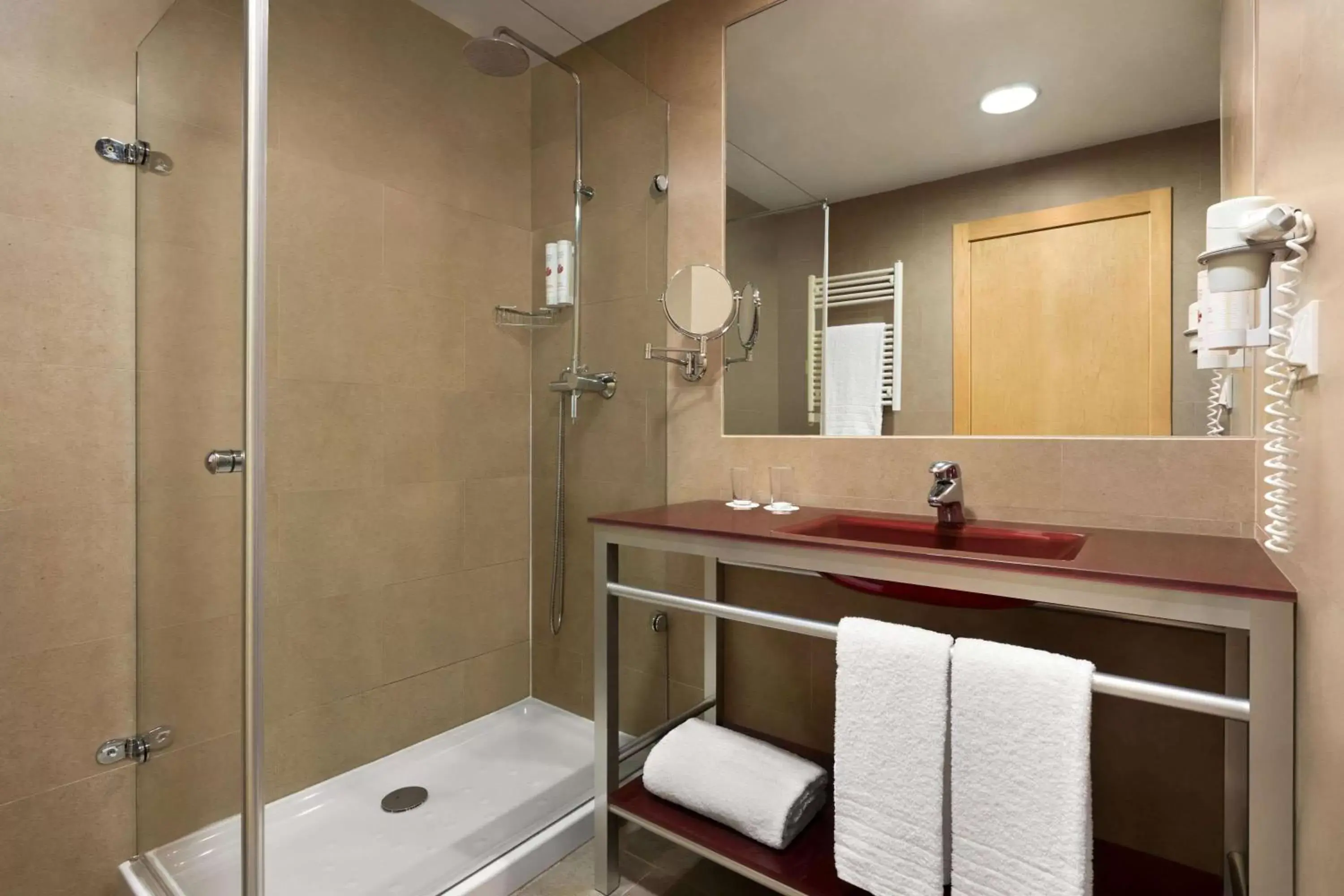 Bathroom in Ramada by Wyndham Madrid Getafe