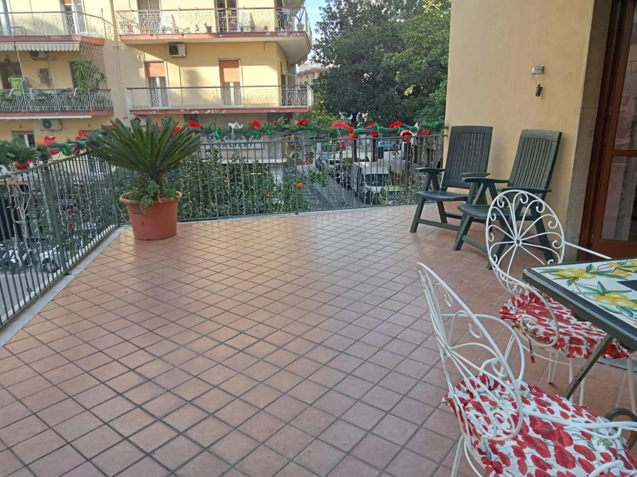 Balcony/Terrace in La Terrazza di Monica & Teresa