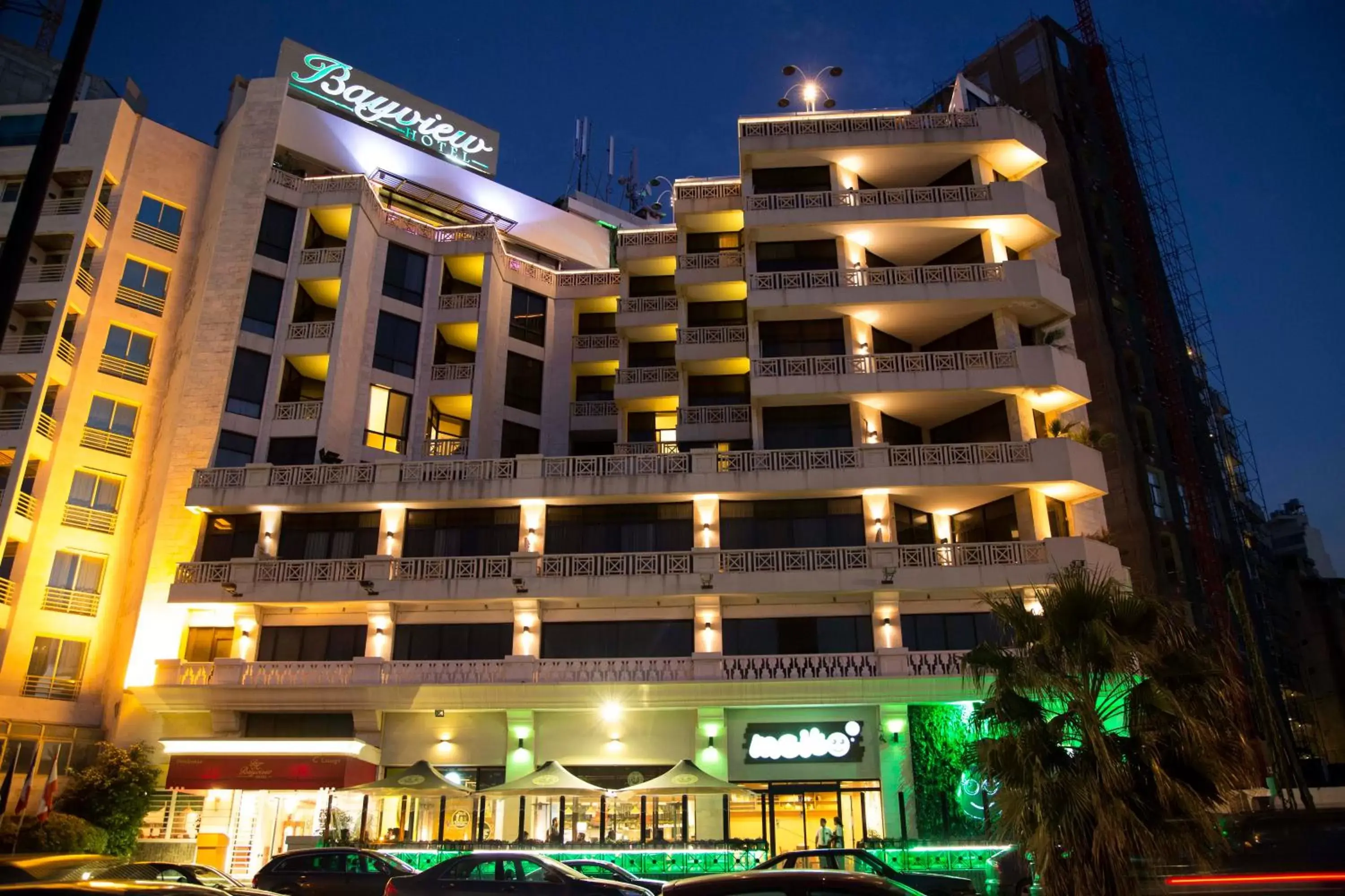 Facade/entrance, Property Building in Bayview Hotel Beirut