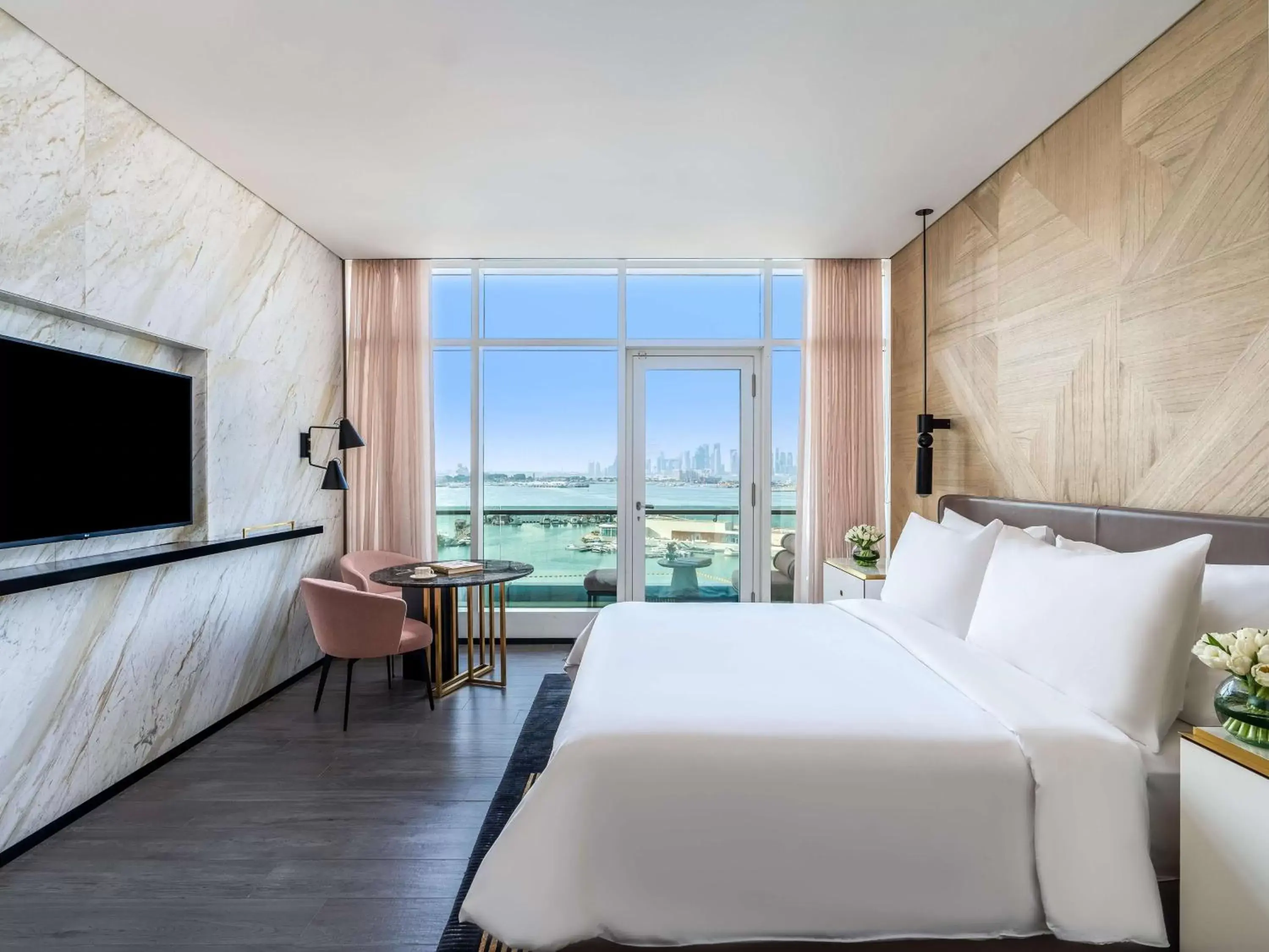 Bedroom in Rixos Gulf Hotel Doha - All Inclusive