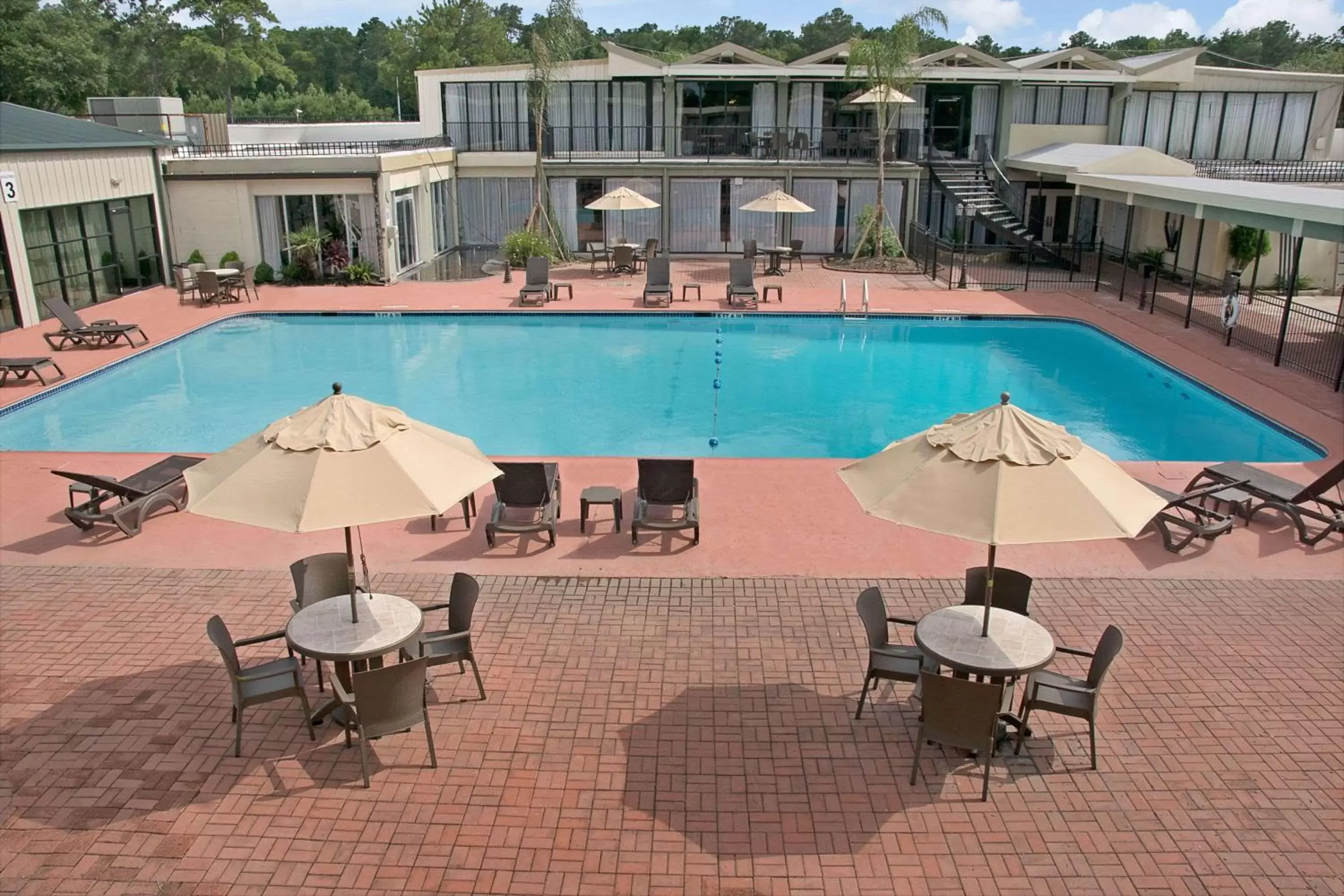 Activities, Pool View in Ramada by Wyndham Houston Intercontinental Airport East