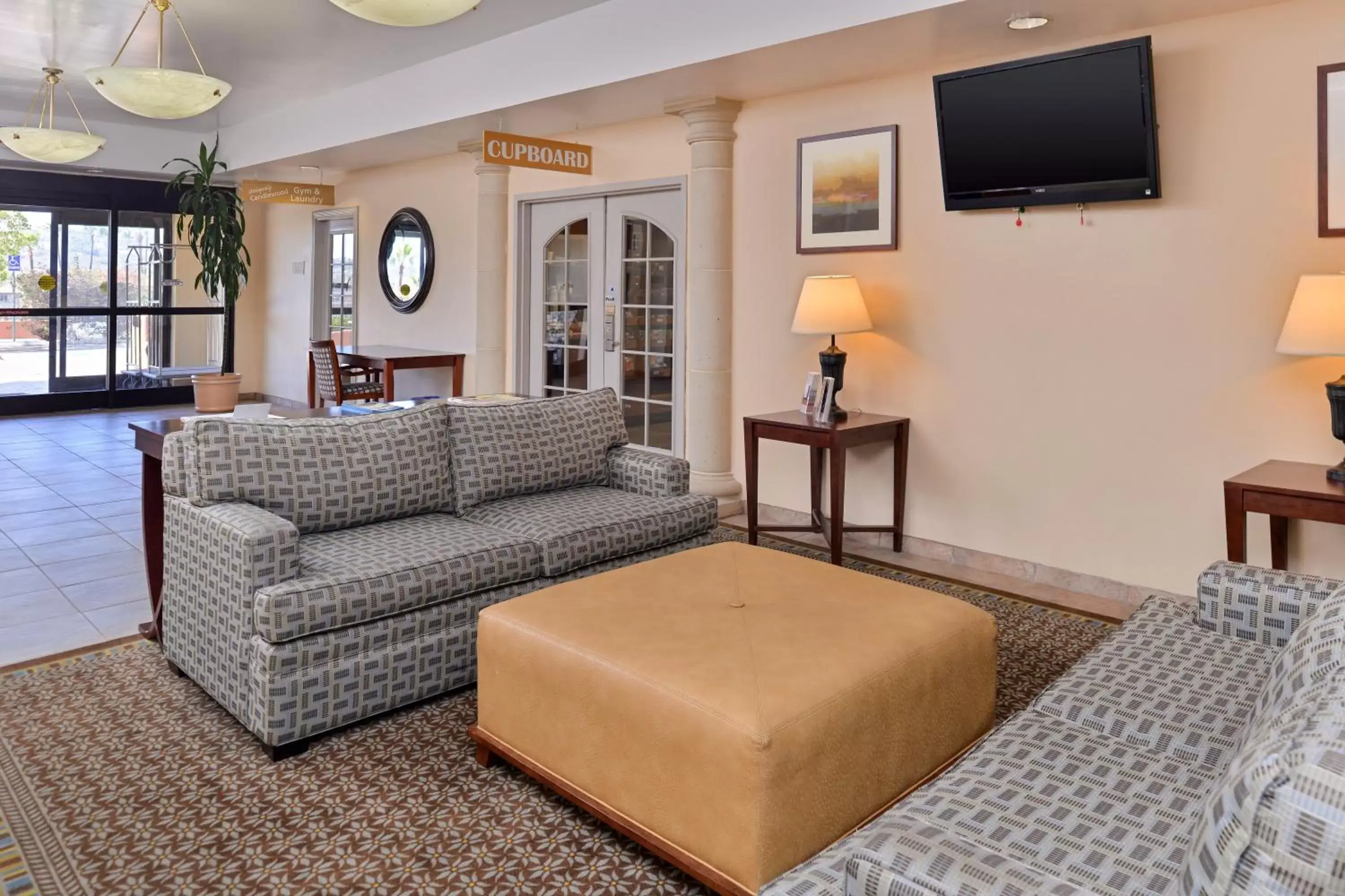 Property building, Seating Area in Candlewood Suites San Diego, an IHG Hotel