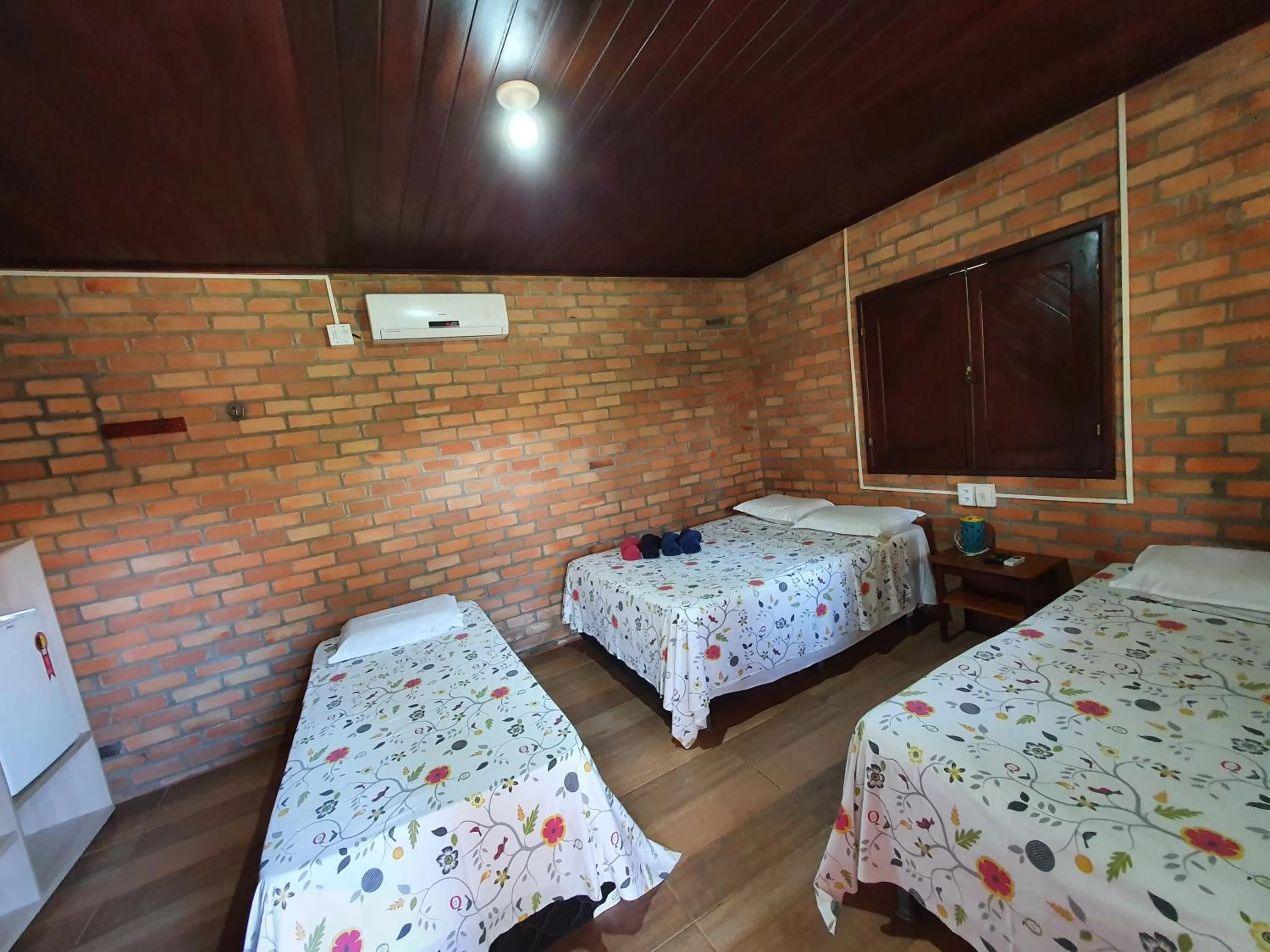 Bed in Pousada do Riacho