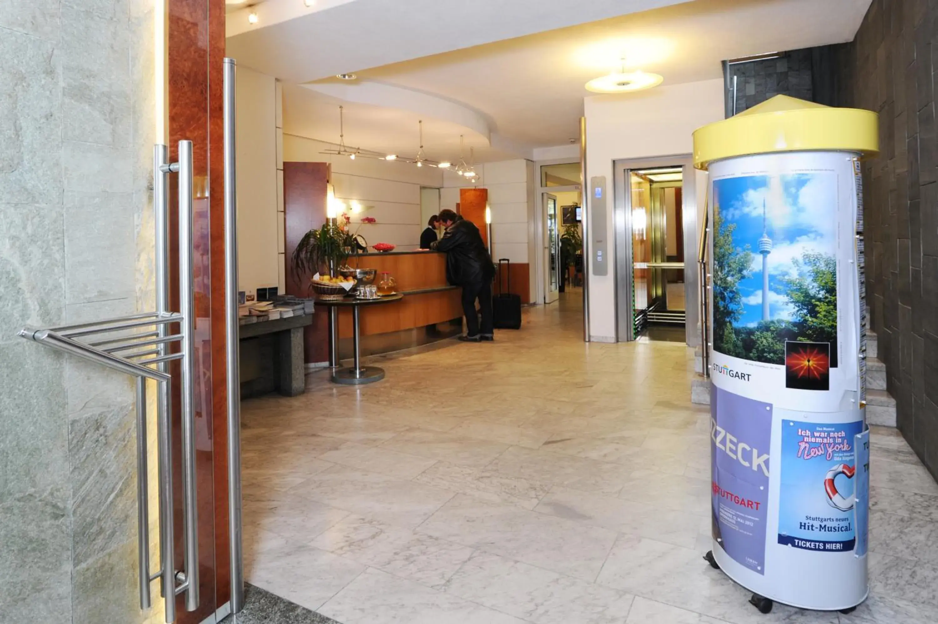 Lobby or reception in Hotel Unger Lobby or reception in Hotel Unger