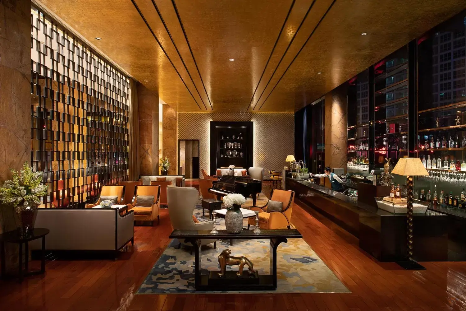 Lounge or bar in Fairmont Beijing