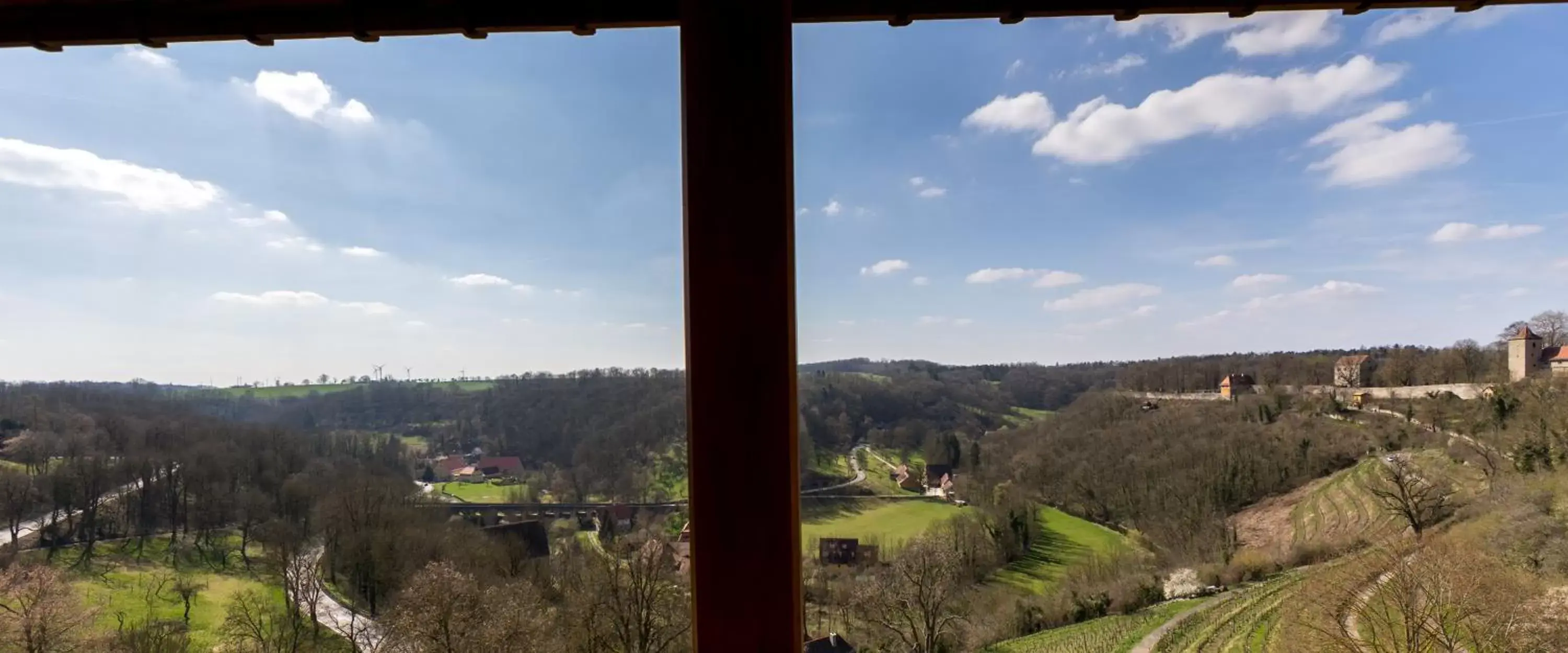 View (from property/room), Mountain View in Historik Hotel Goldener Hirsch Rothenburg