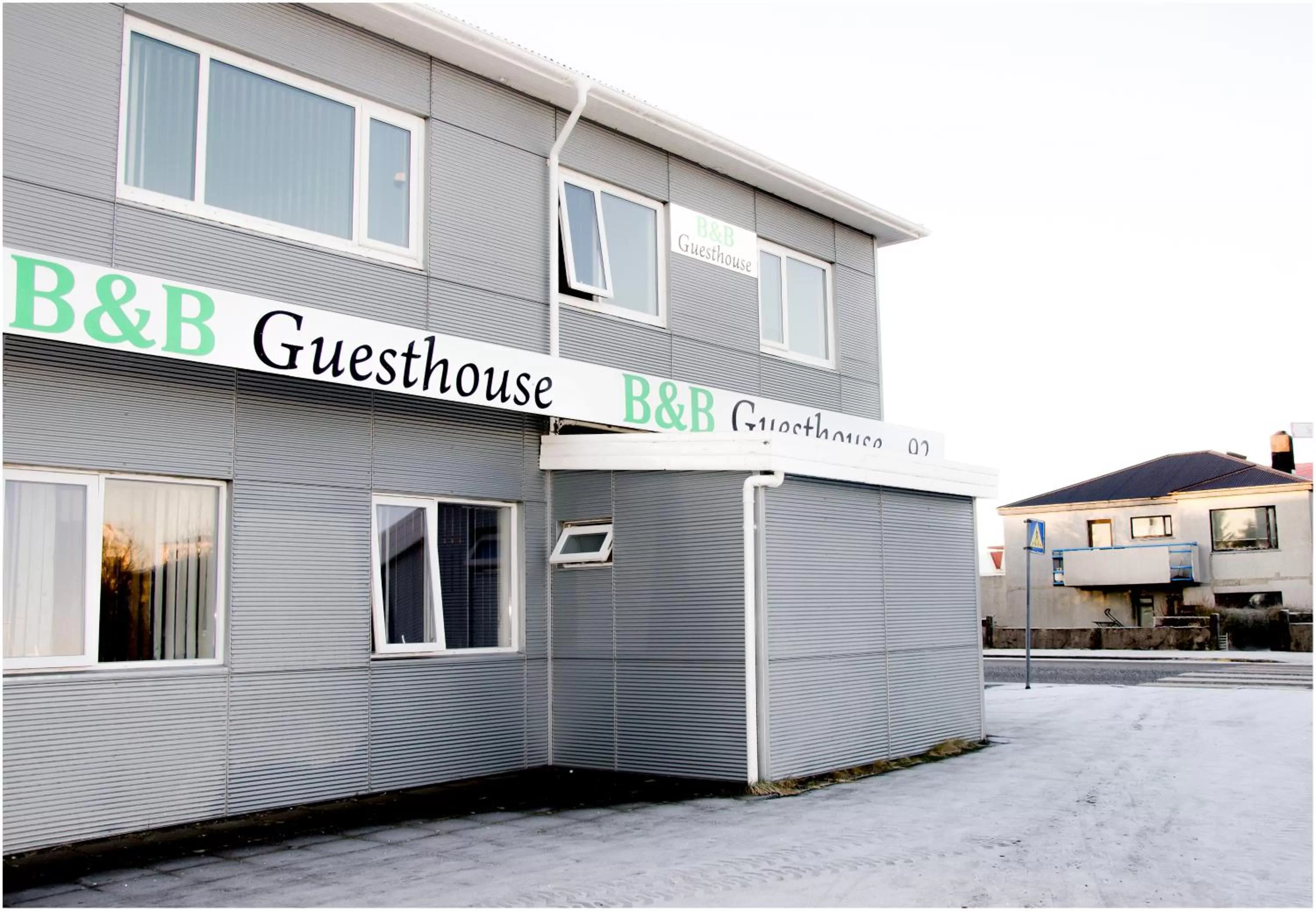 Property building in B&B Guesthouse - Bed and Breakfast Keflavik Centre