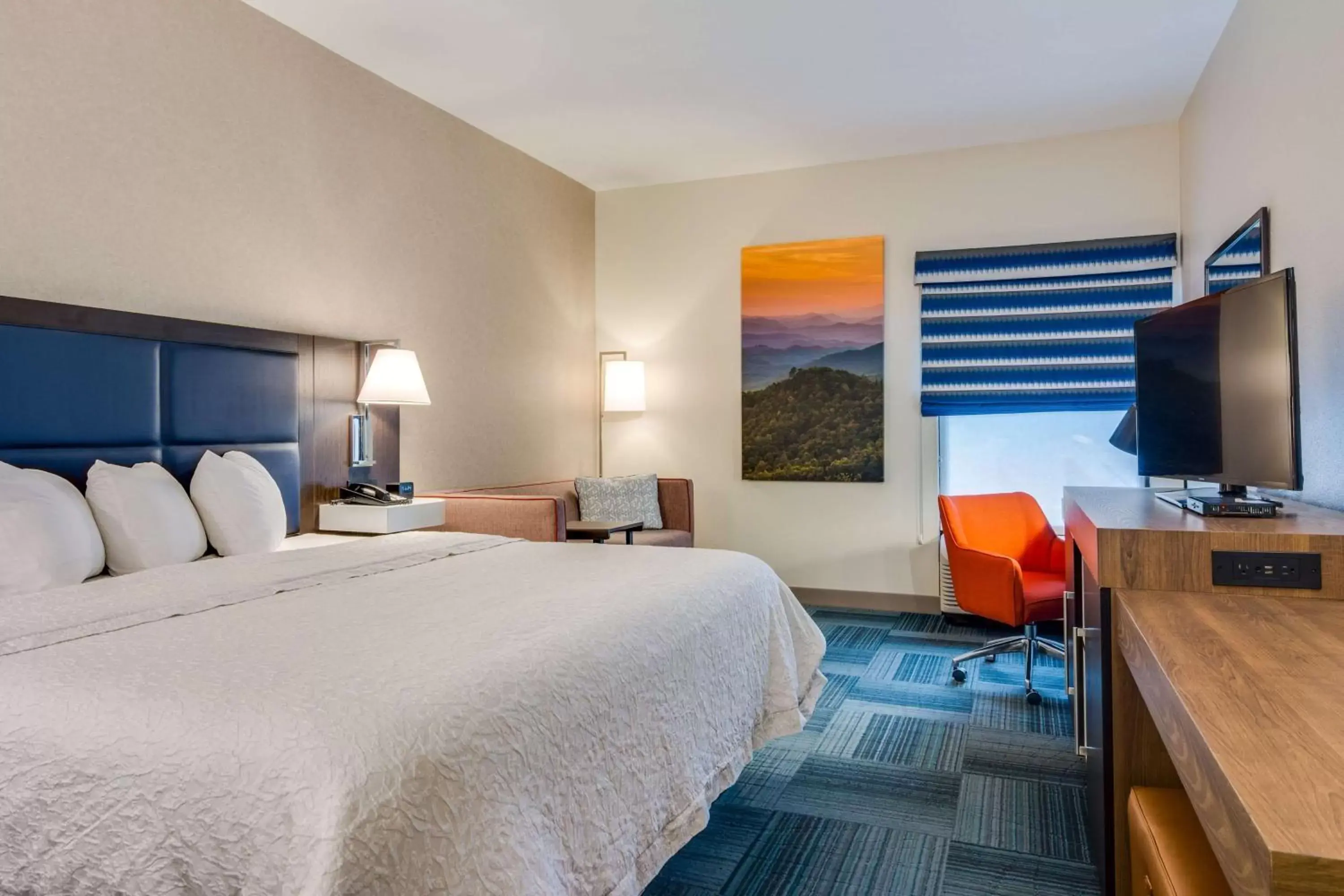 Bedroom, Bed in Hampton Inn Johnson City Bedroom, Bed in Hampton Inn Johnson City