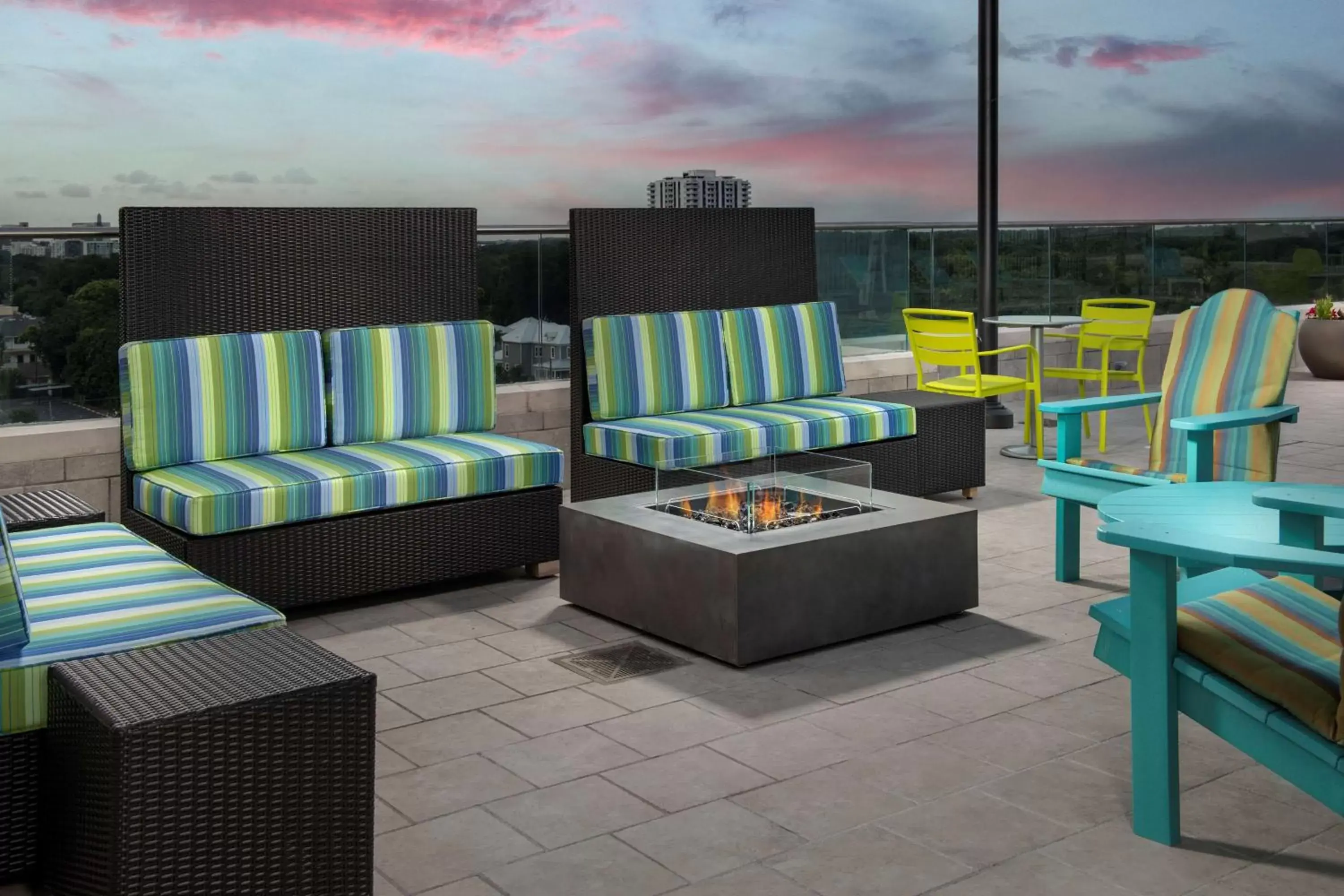 Patio in Home2 Suites by Hilton Orlando Downtown, FL