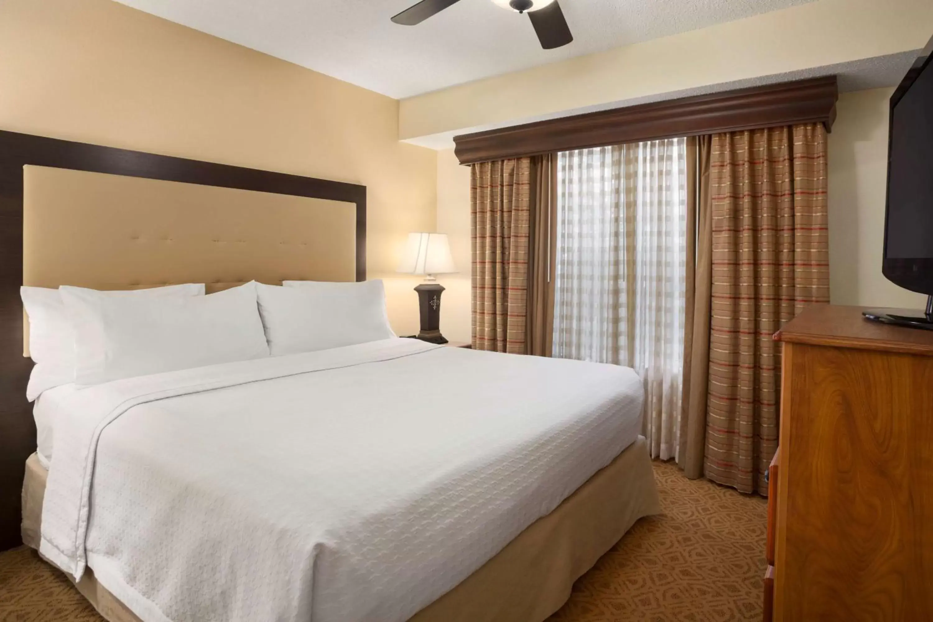 Bed in Homewood Suites by Hilton Dallas-Park Central Area