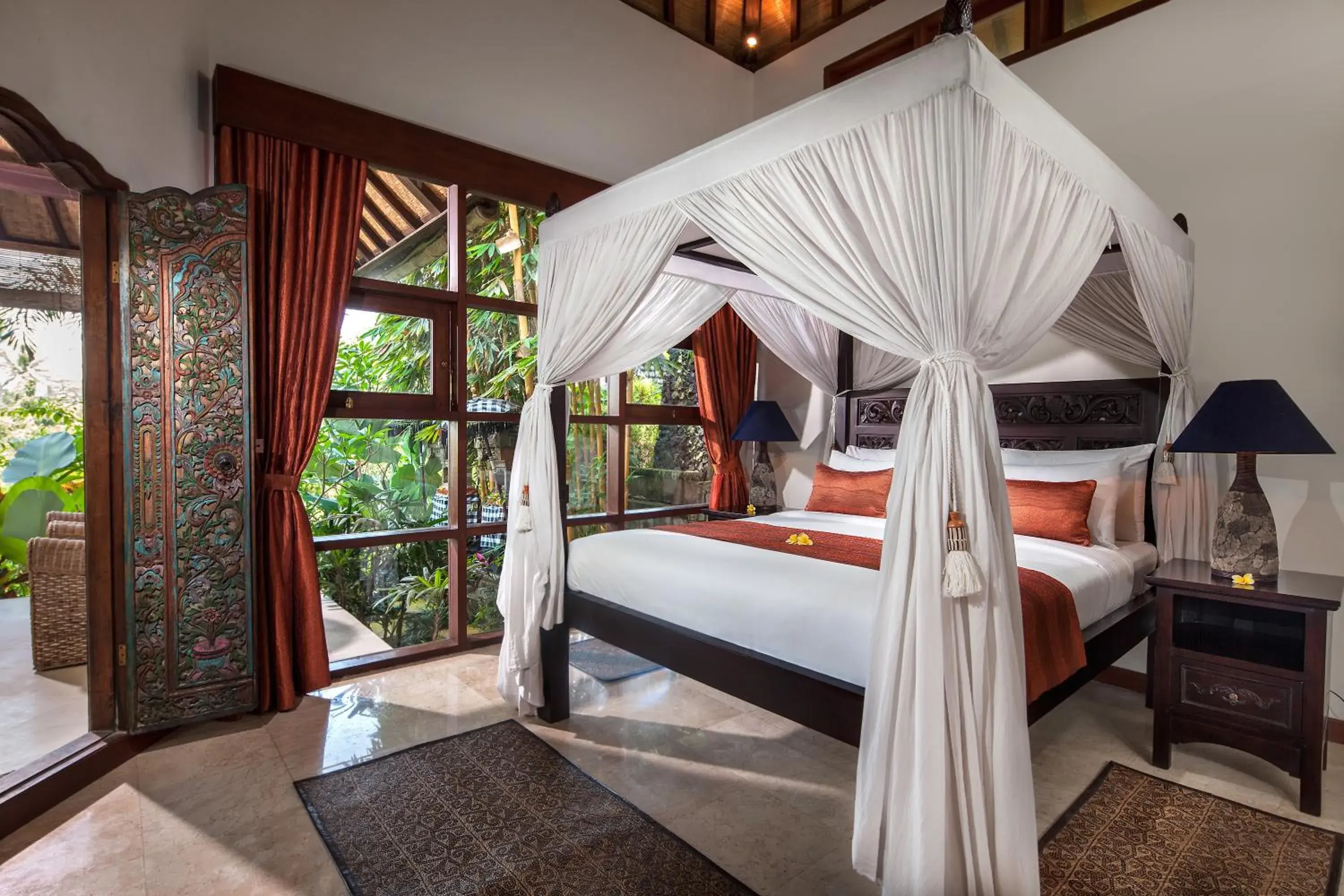 Bedroom, Bed in Bidadari Private Villas & Retreat