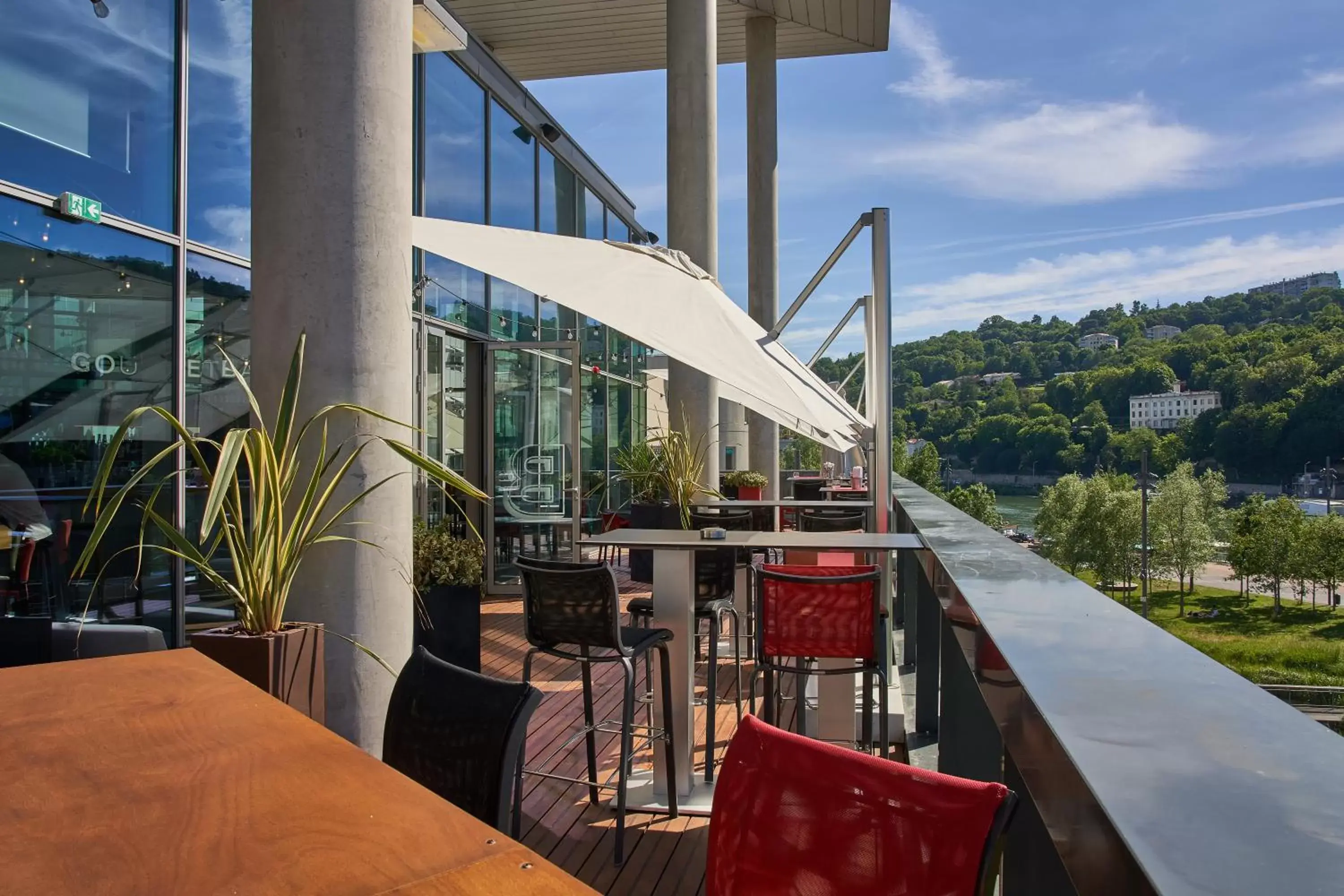 Balcony/Terrace in Novotel Lyon Confluence