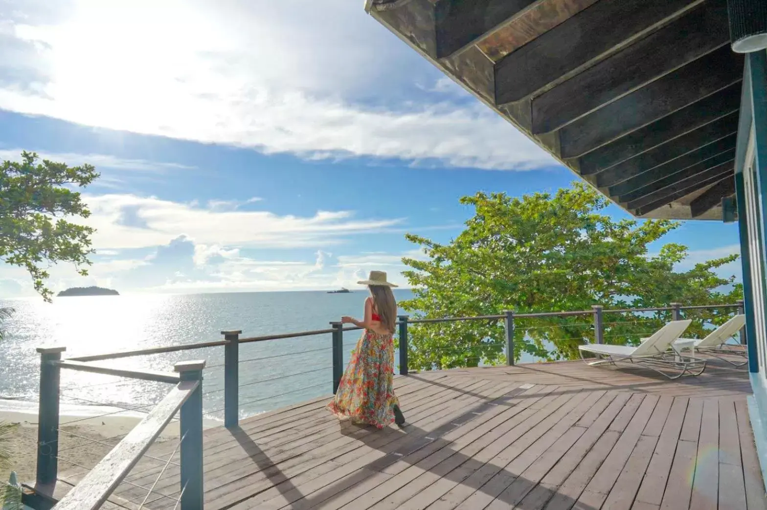 Balcony/Terrace in Koh Chang Cliff Beach Resort