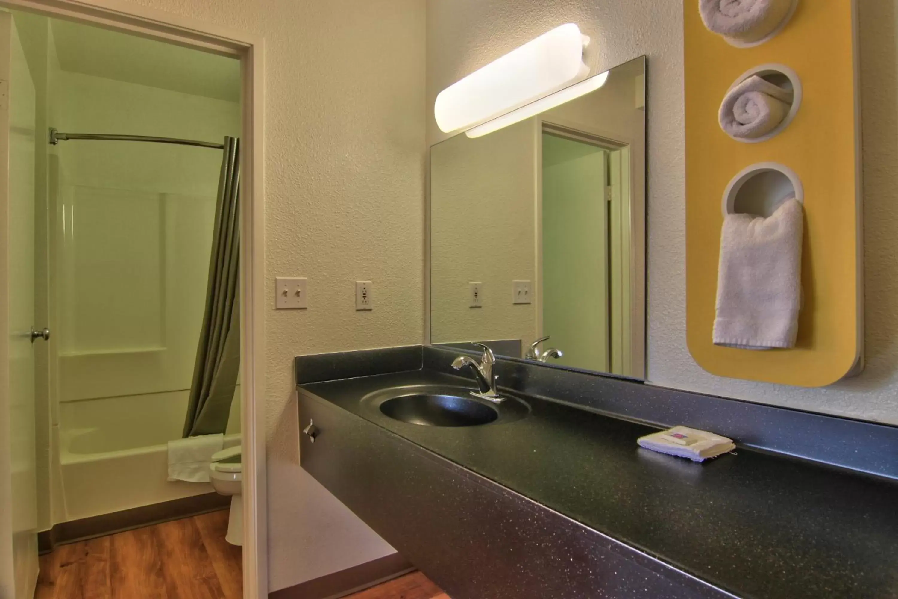 Bathroom in Motel 6-West Sacramento, CA
