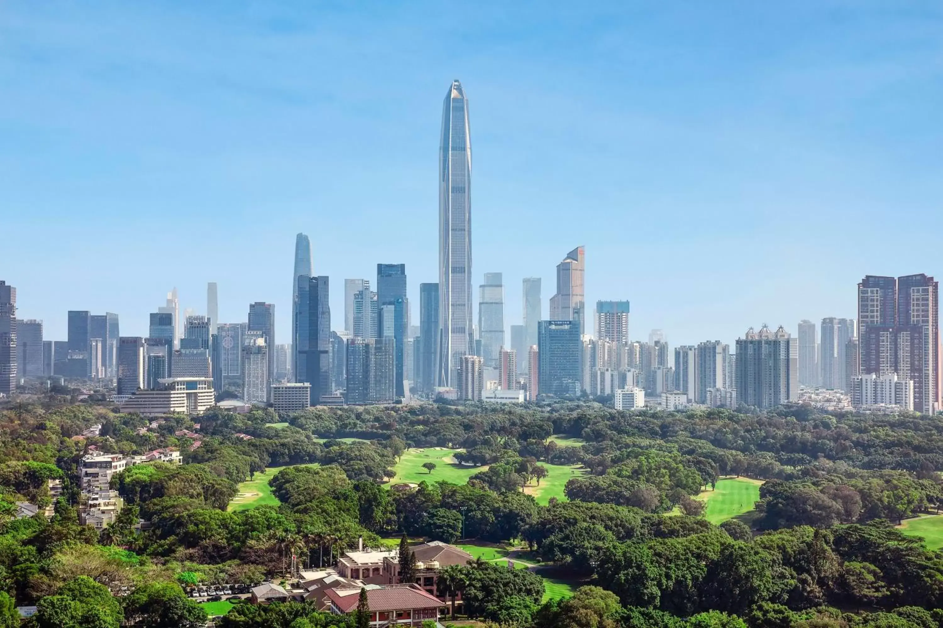 Property building in JW Marriott Hotel Shenzhen