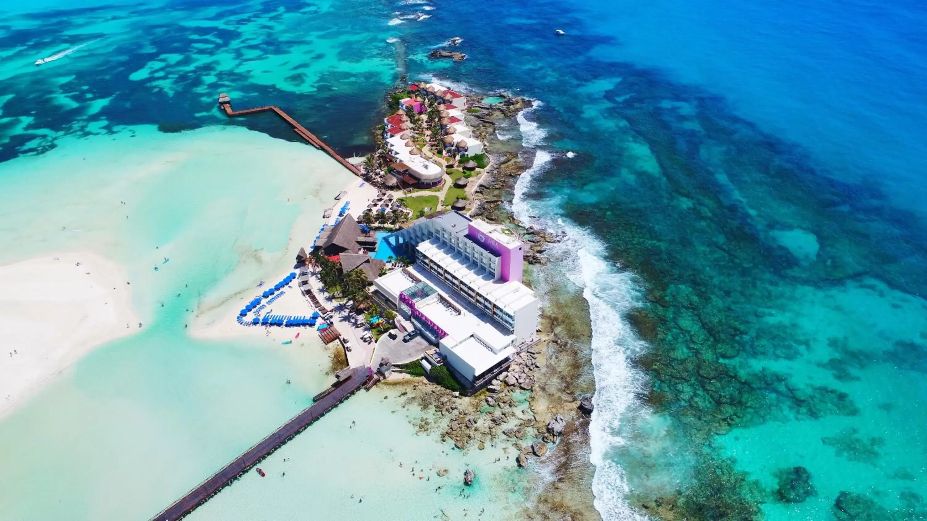 Landmark view, Bird's-eye View in Mia Reef Isla Mujeres Cancun All Inclusive Resort