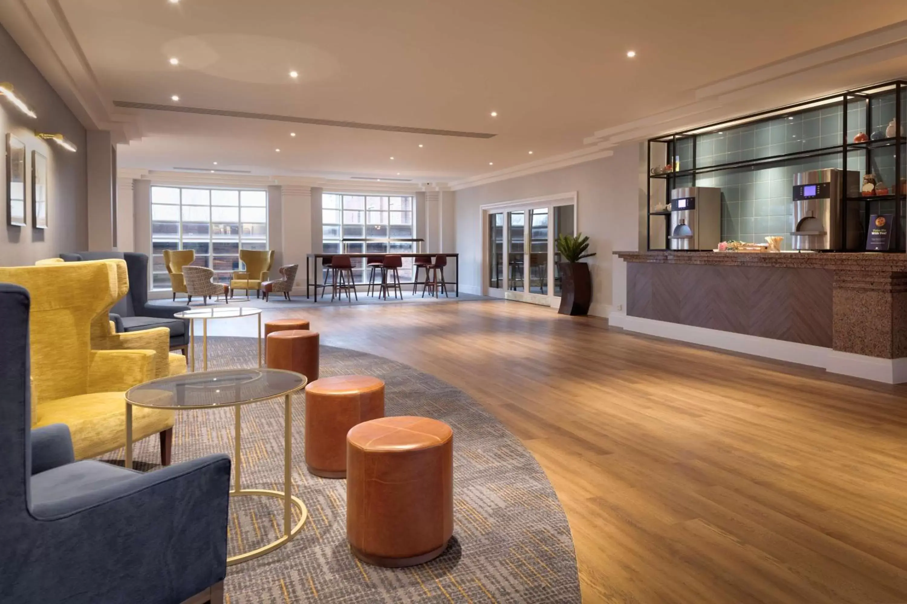 Lobby or reception, Lobby/Reception in DoubleTree by Hilton Stoke-on-Trent, United Kingdom