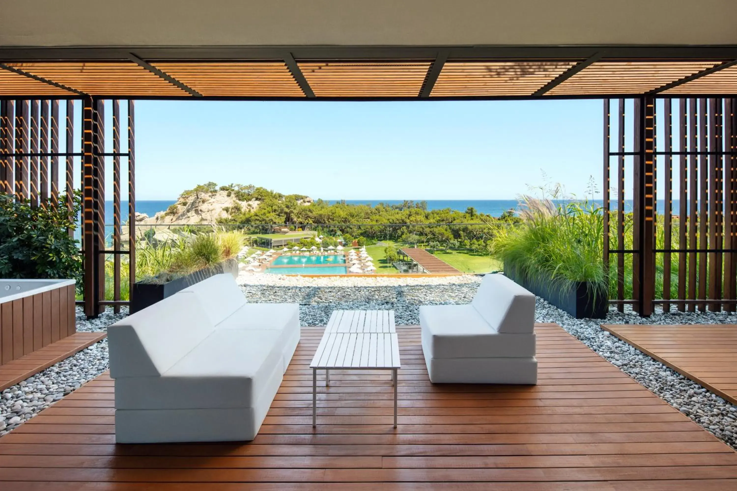 Balcony/Terrace, Swimming Pool in Maxx Royal Kemer Resort