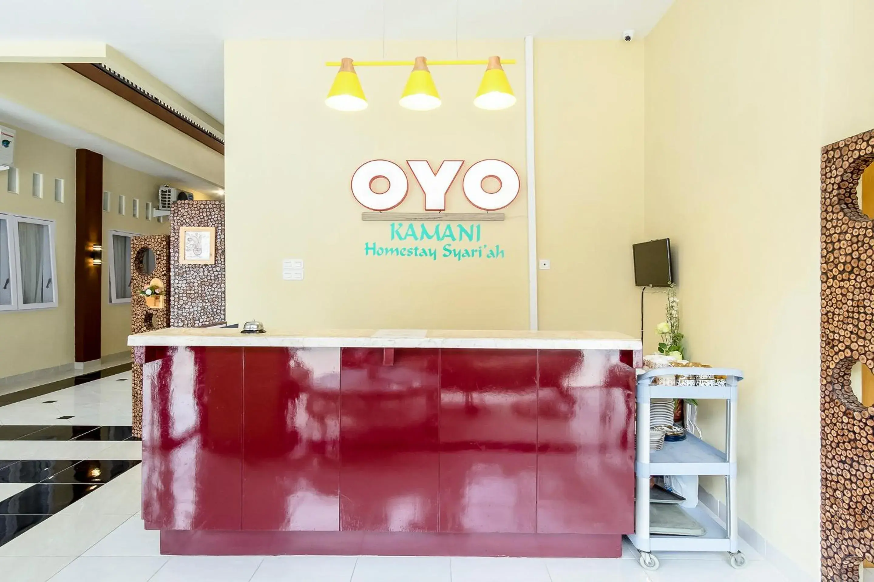 Lobby or reception in OYO 873 Kamani Homestay Syariah