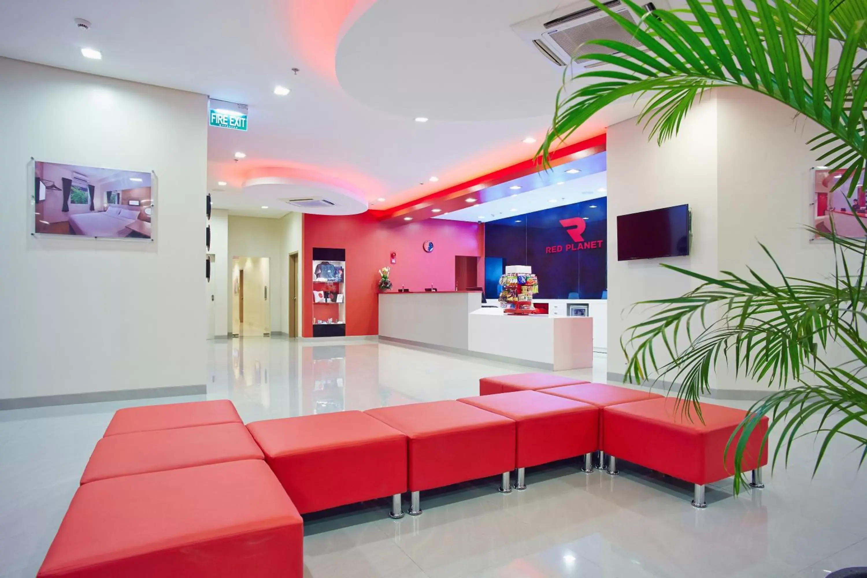 Lobby or reception, Lobby/Reception in Red Planet Davao