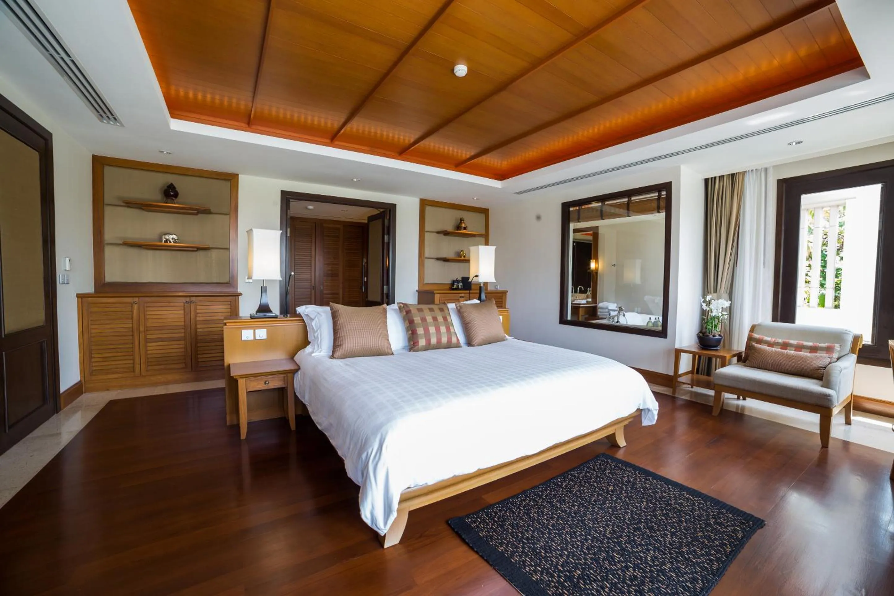 Bedroom, Bed in Trisara Villas & Residences Phuket