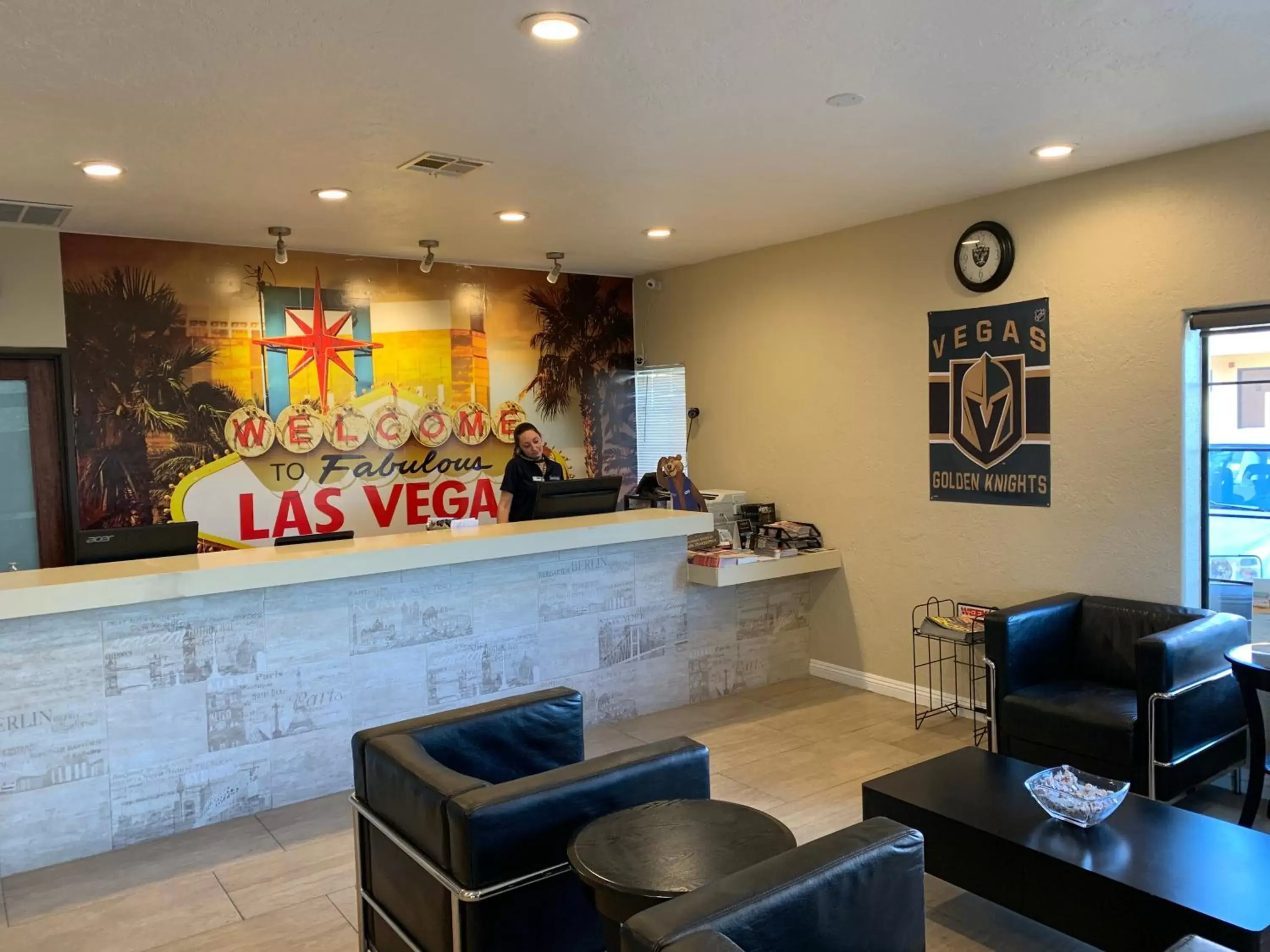 Lobby or reception, Lobby/Reception in Travelodge by Wyndham Las Vegas Airport Near The Strip