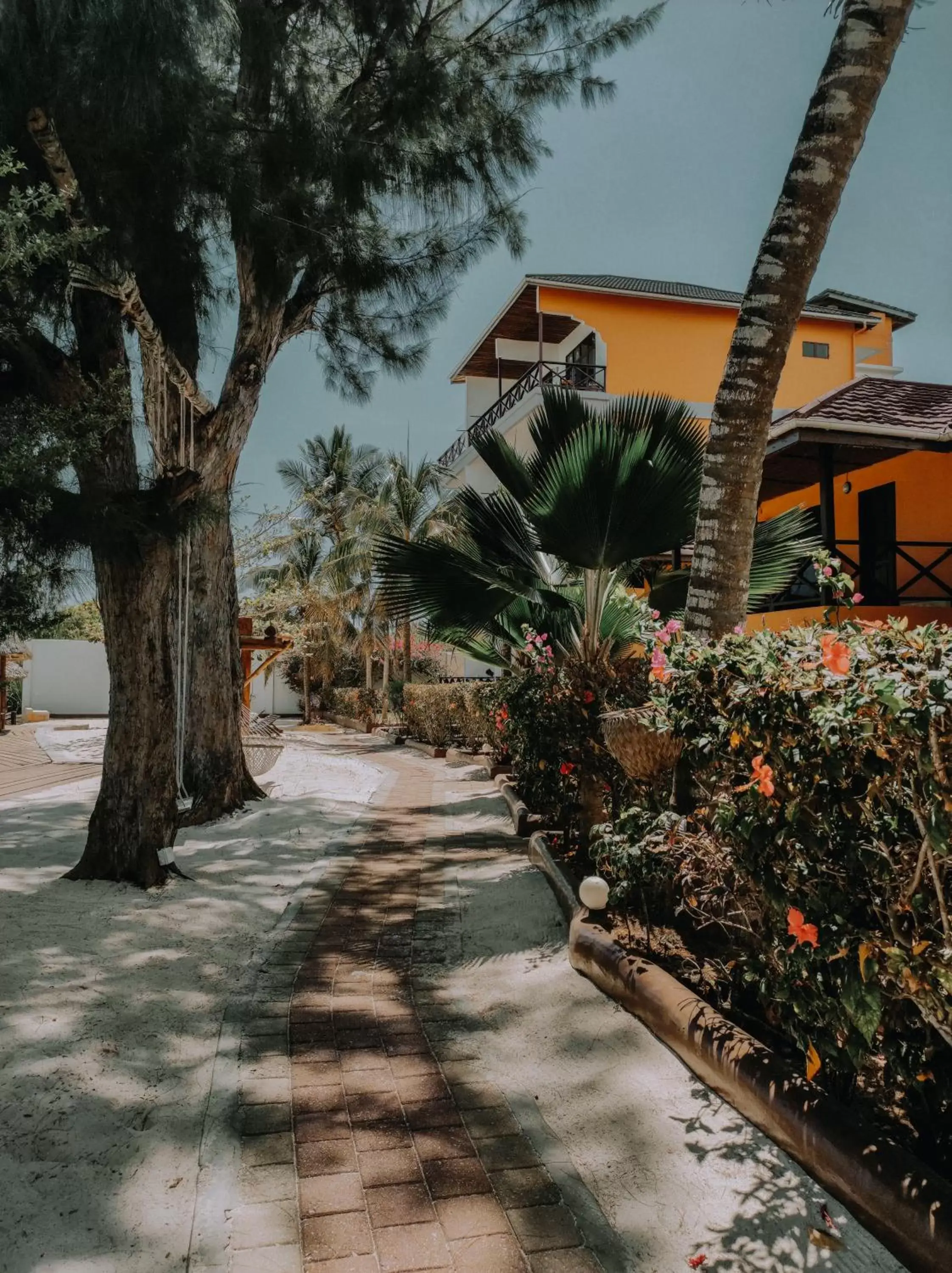 Property building, Garden in Mnarani Beach Cottages