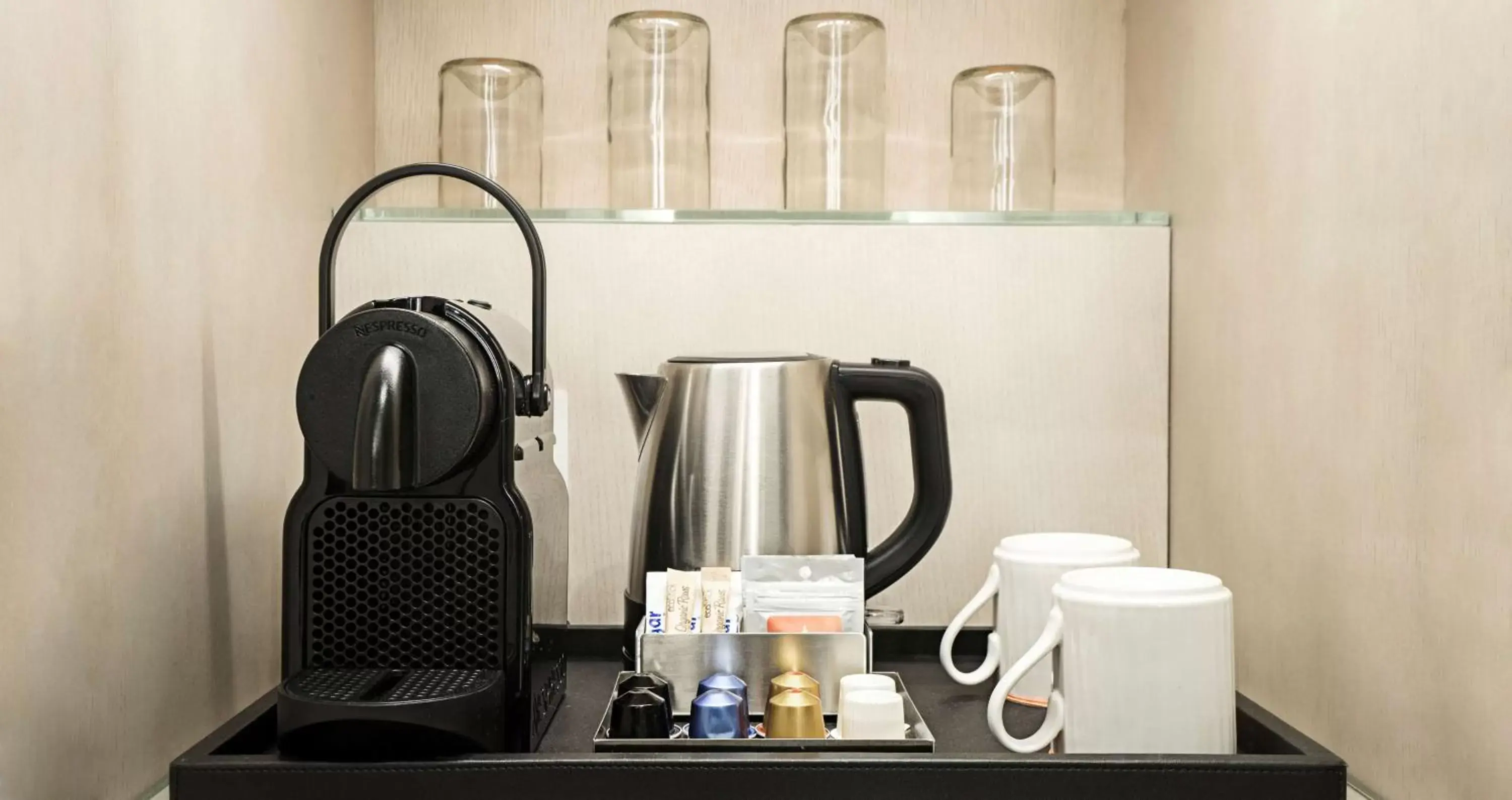 Photo of the whole room, Coffee/Tea Facilities in Canopy By Hilton Washington DC The Wharf