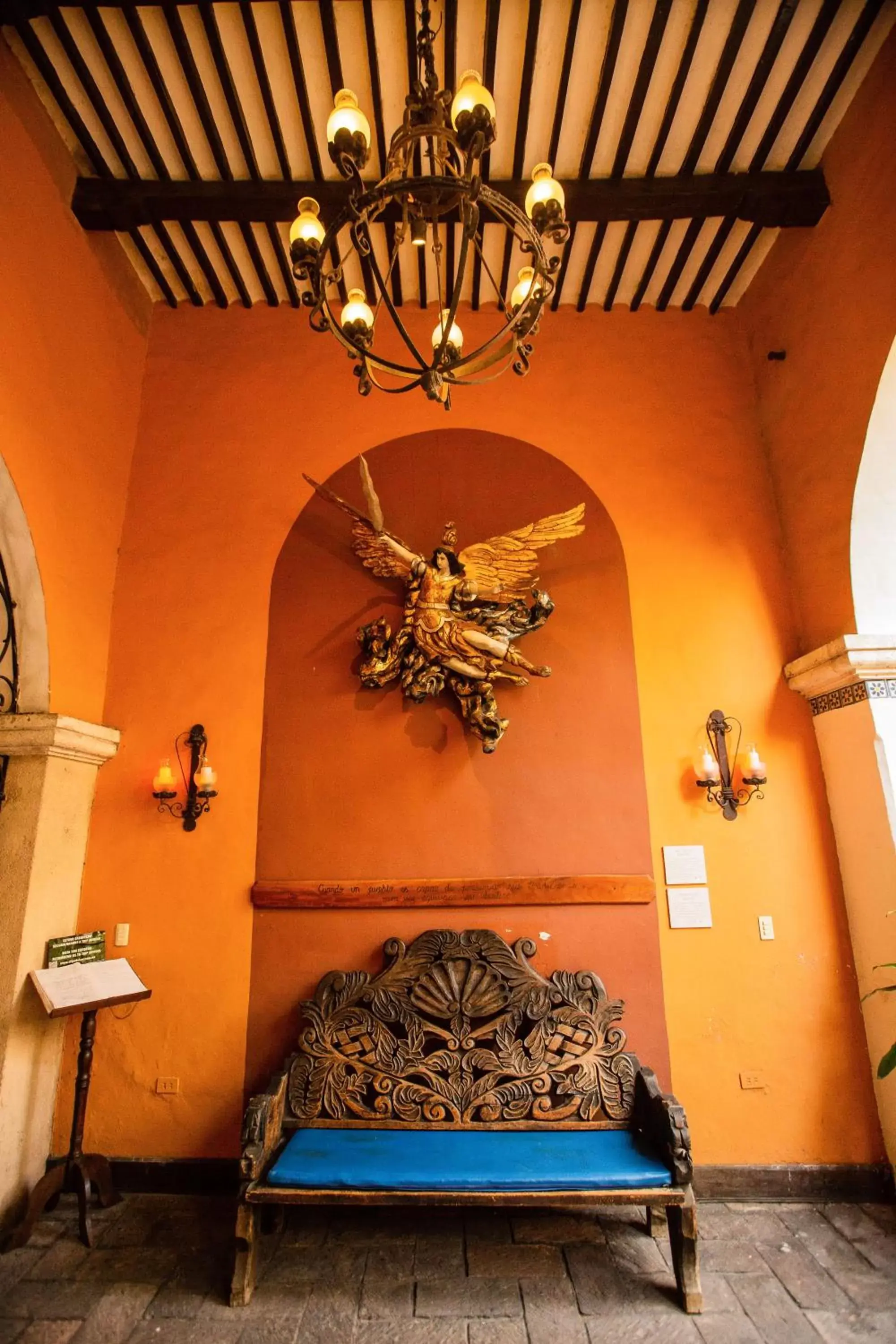 Property building in Hotel Boutique La Mision De Fray Diego Property building in Hotel Boutique La Mision De Fray Diego