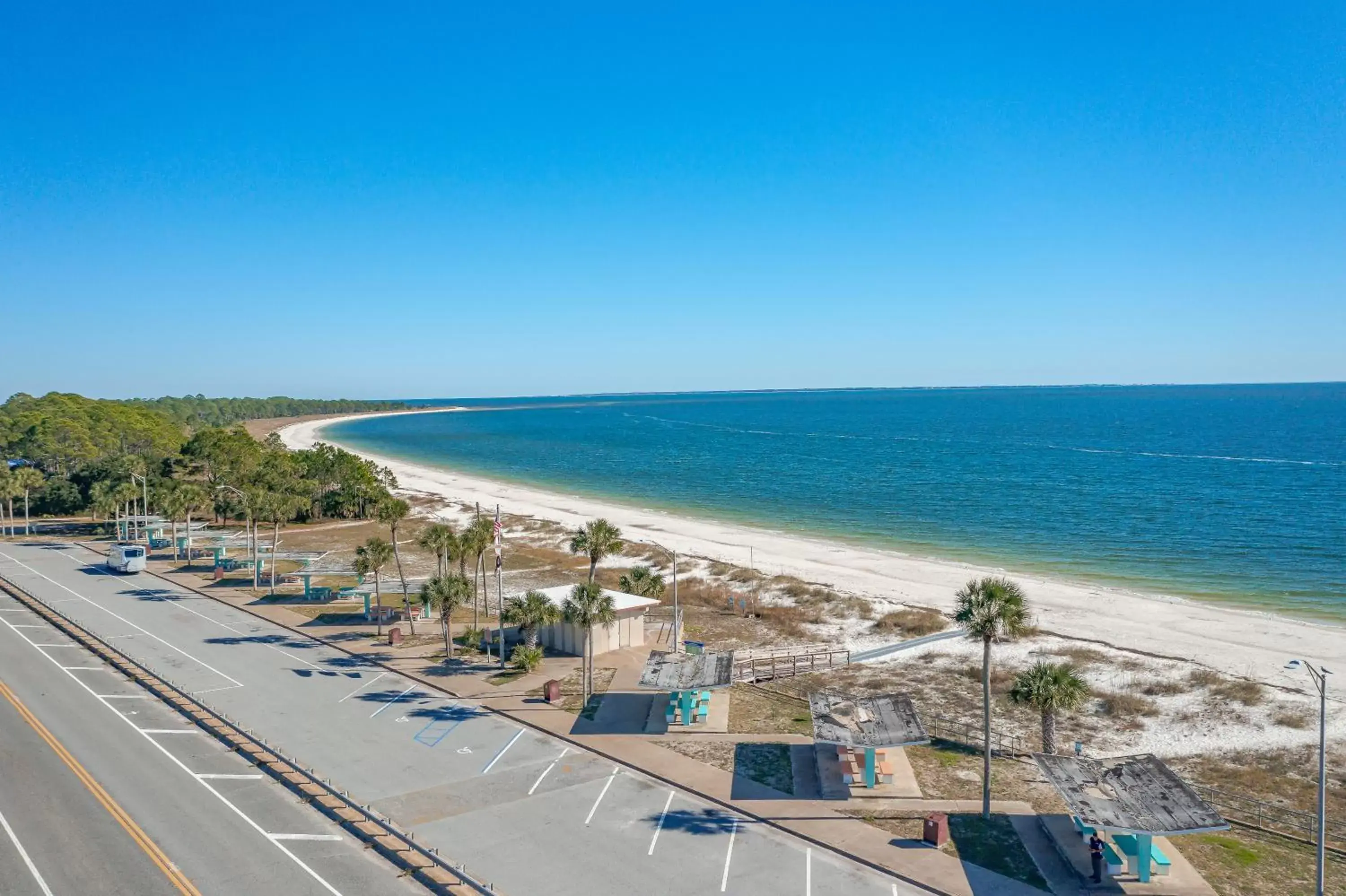 Beach in franklin inn