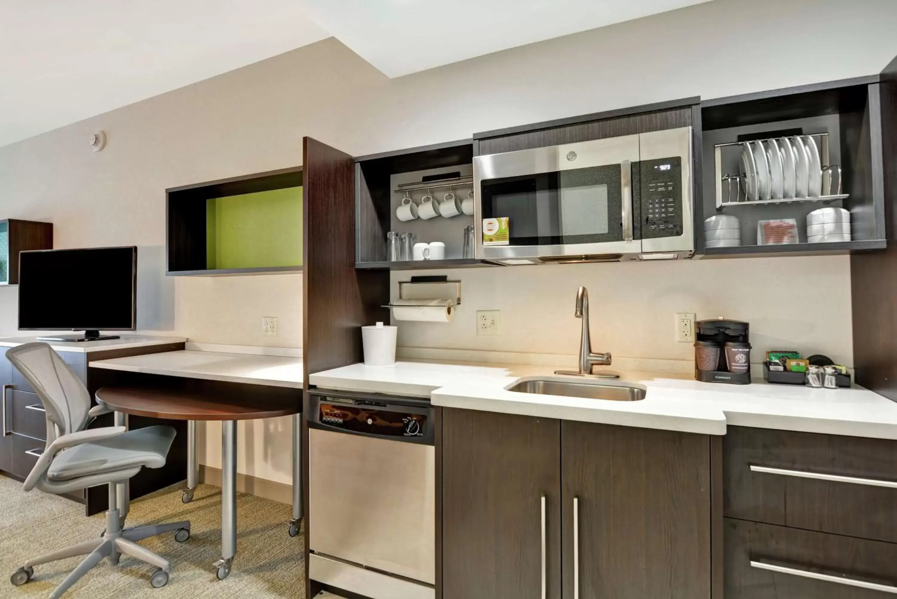 Other, Kitchen/Kitchenette in Home2 Suites By Hilton Madison Huntsville Airport