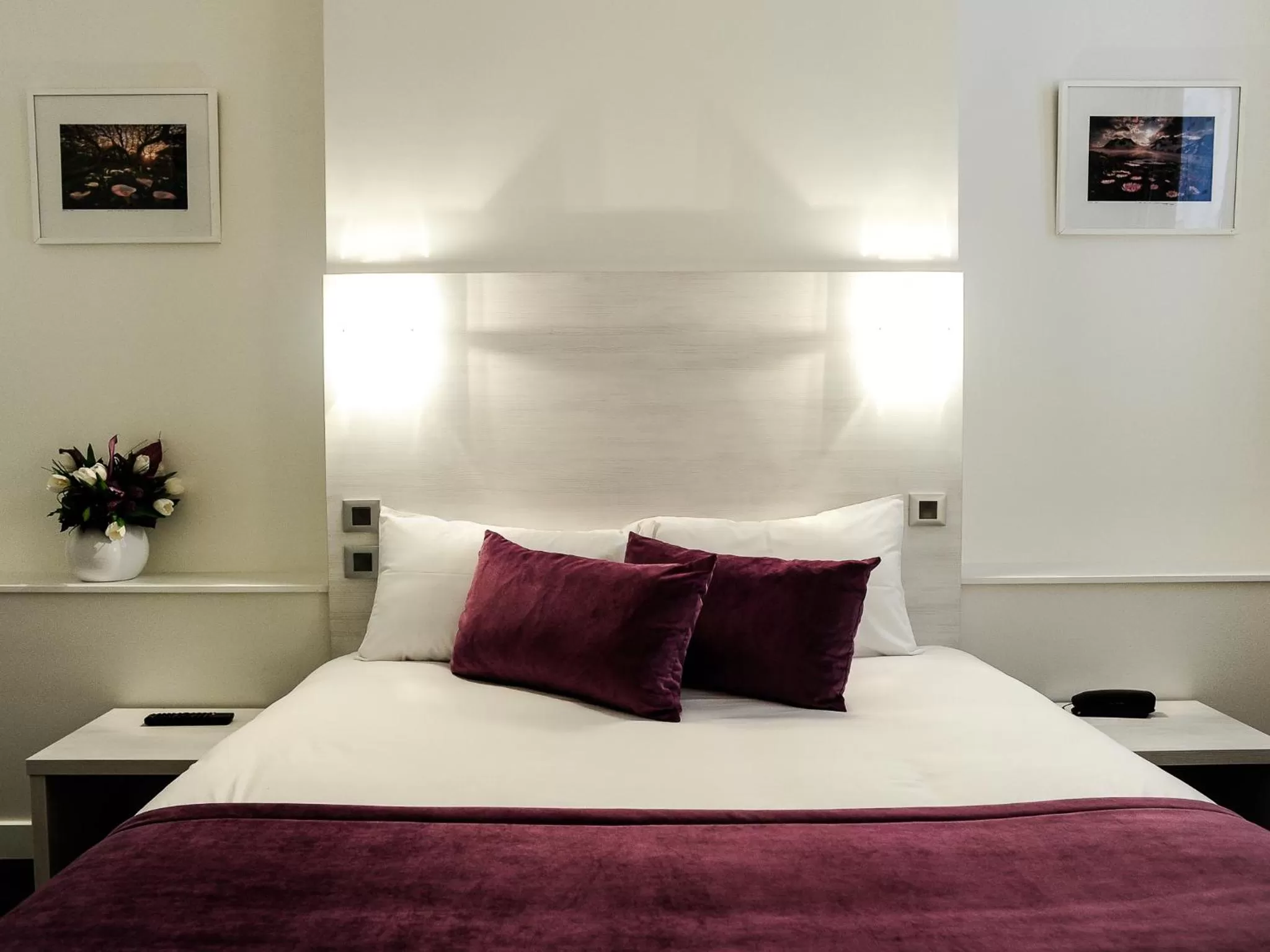 Bed in Hotelo Lyon Ainay