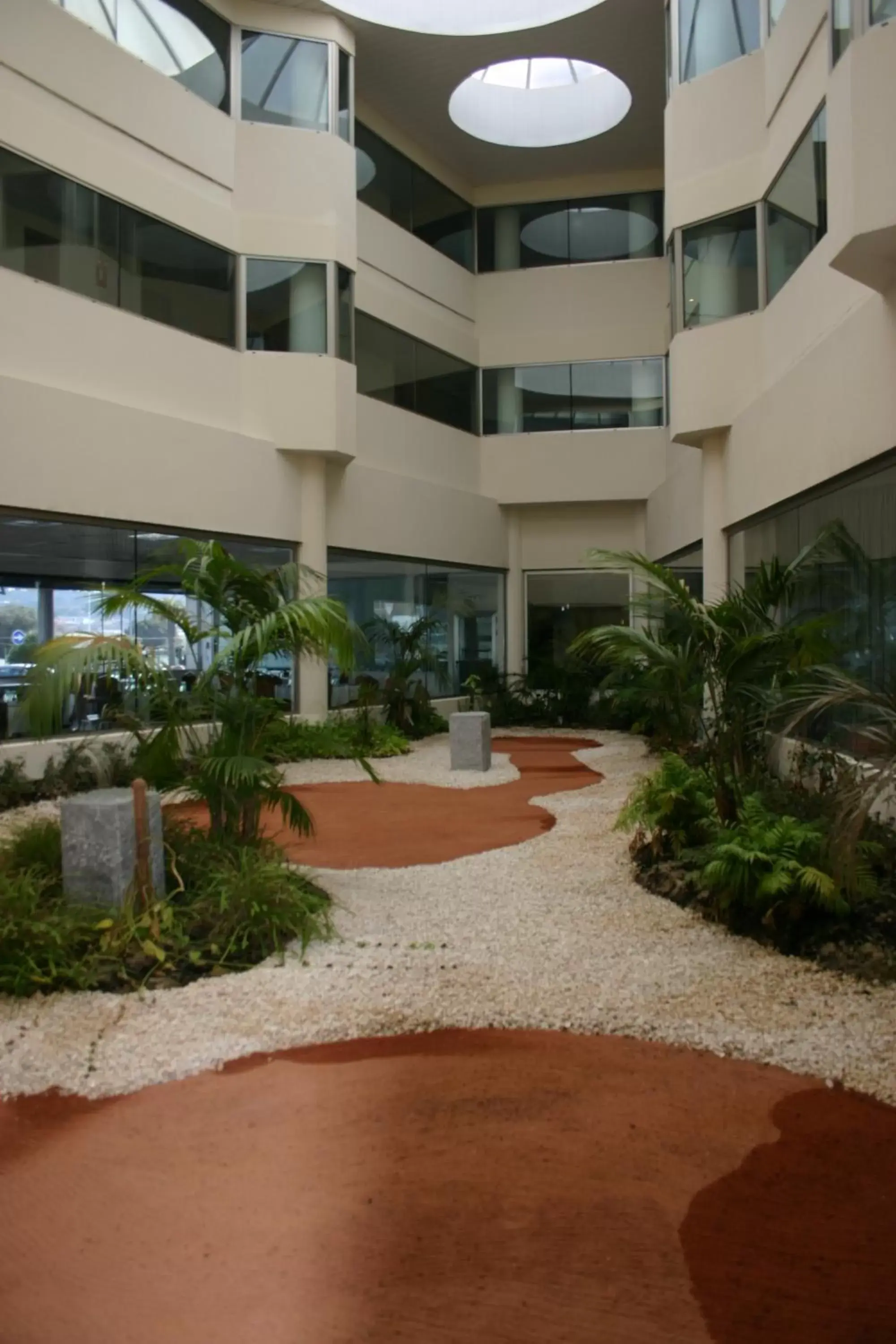 Garden, Property Building in Hotel FC Villalba