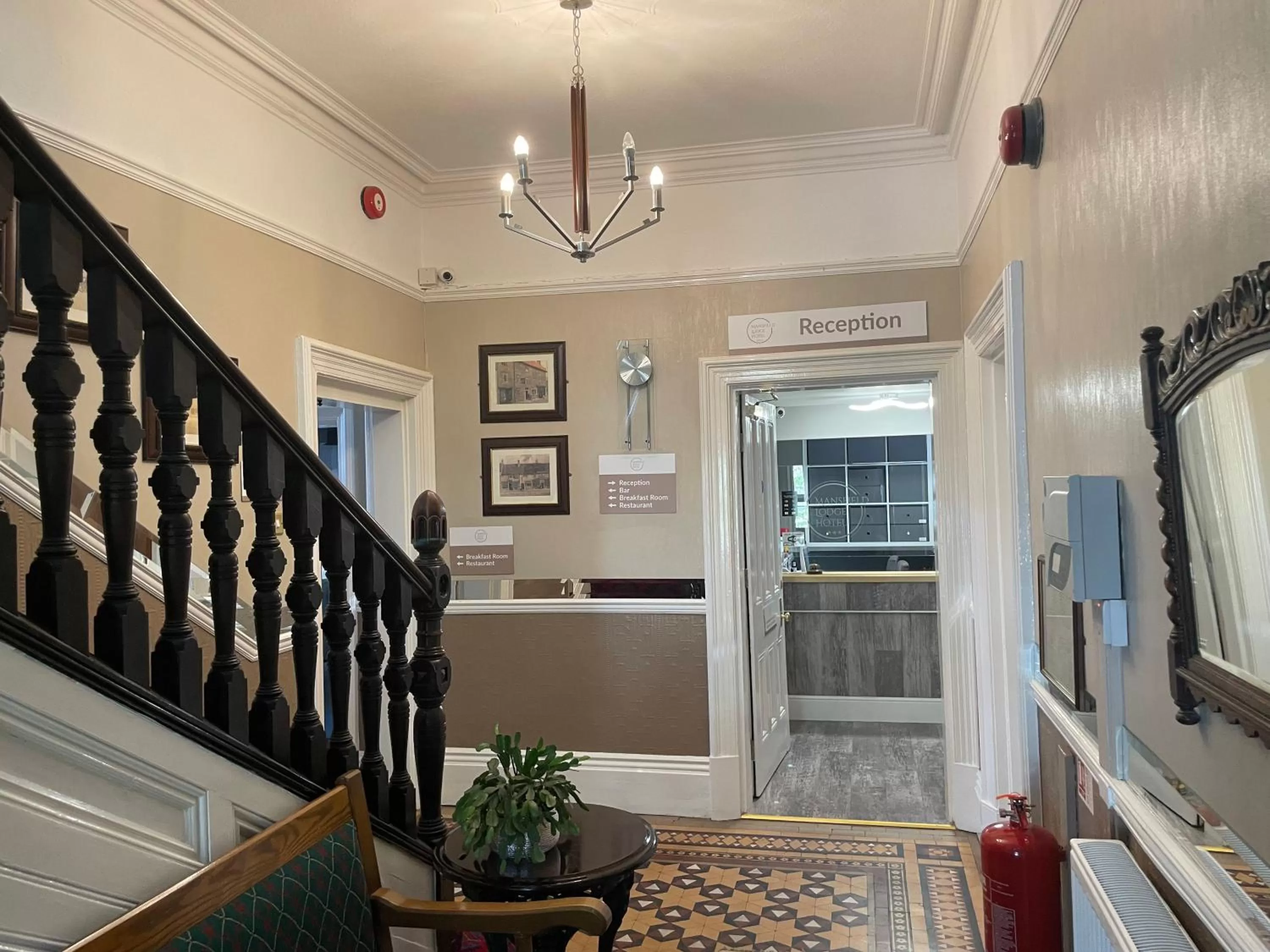 Lobby or reception in Mansfield Lodge Hotel Ltd