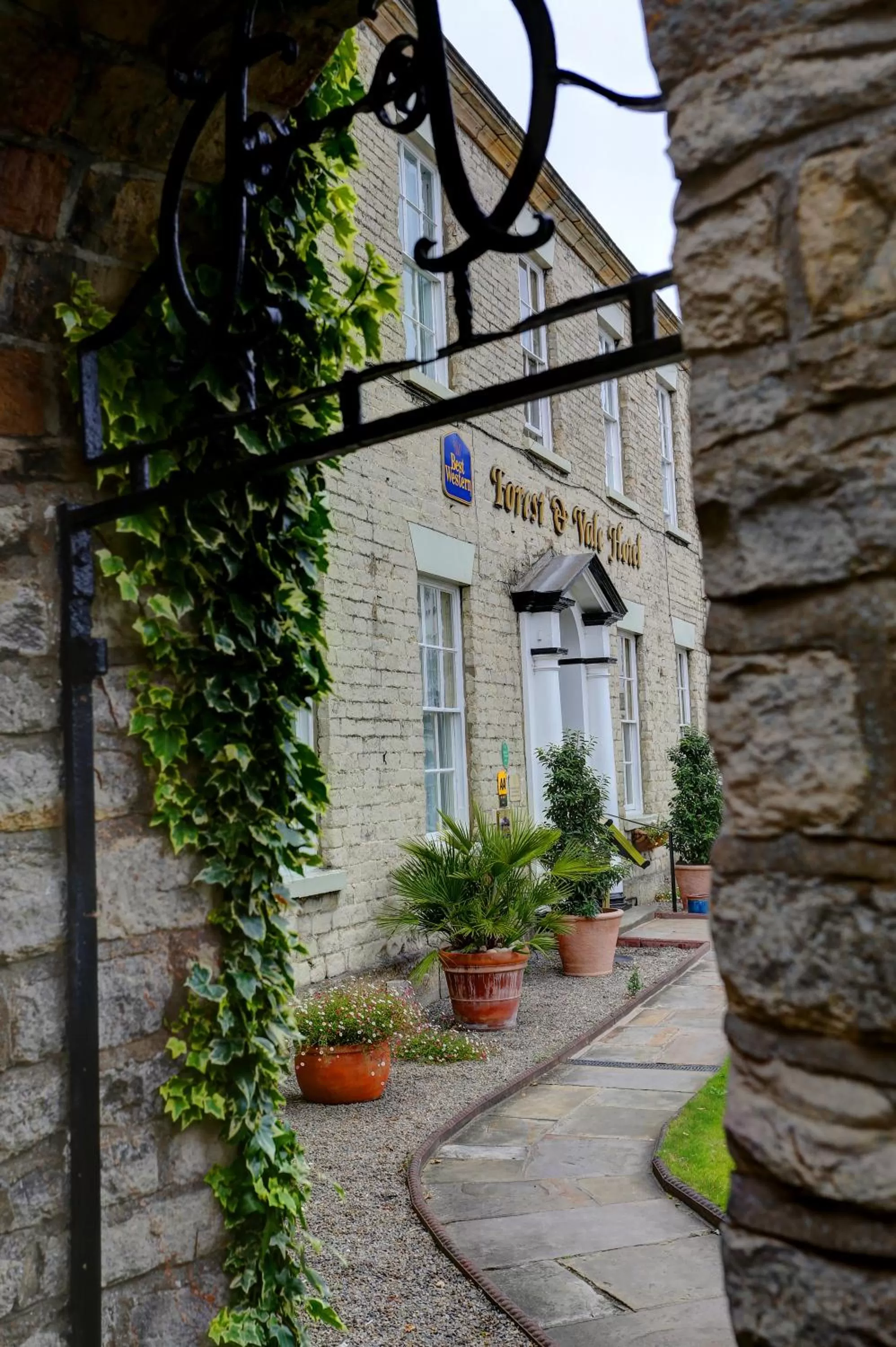 Facade/entrance in Best Western Forest and Vale Hotel