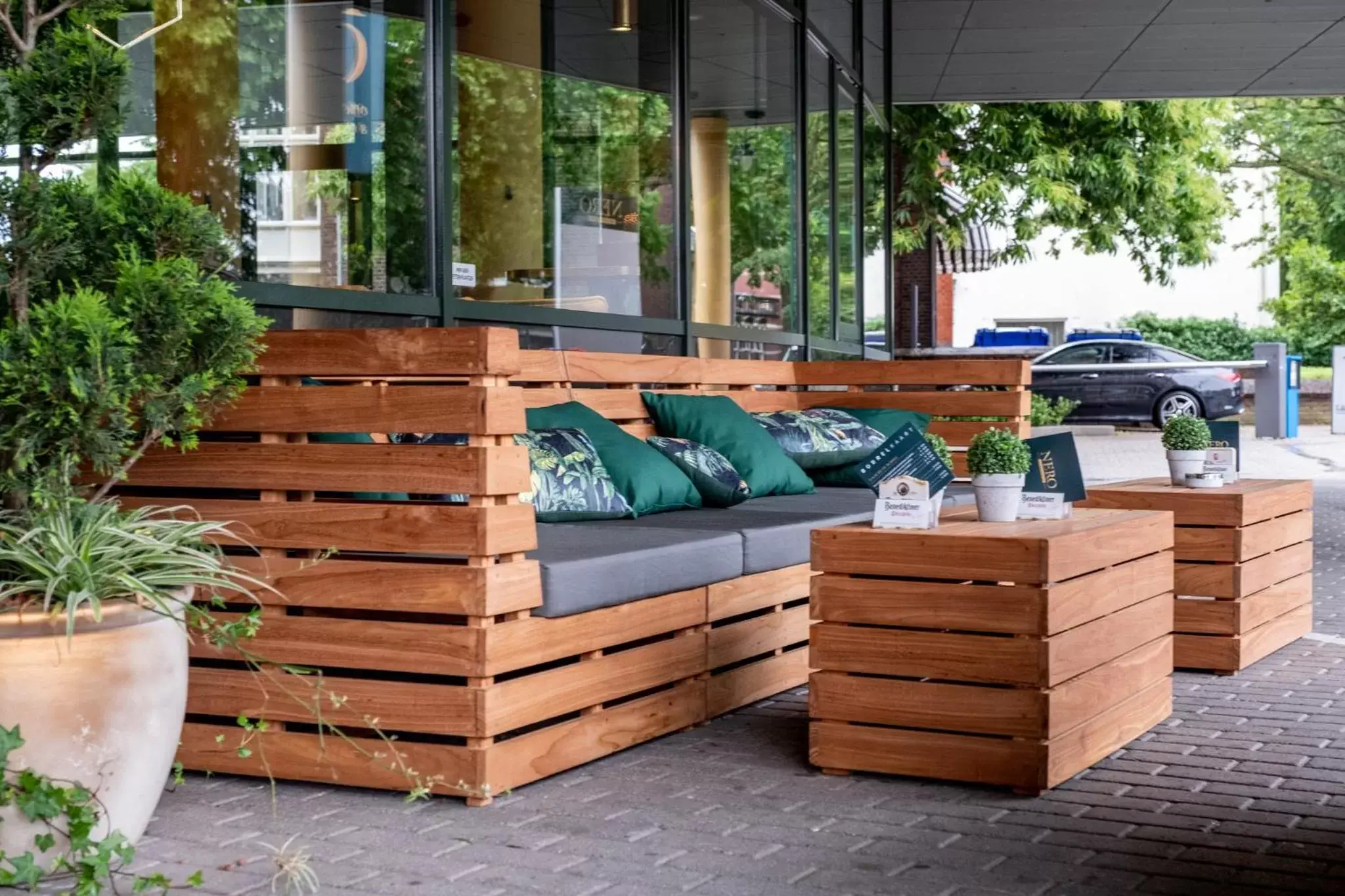 Balcony/Terrace in Nero Office Hotel & City Café