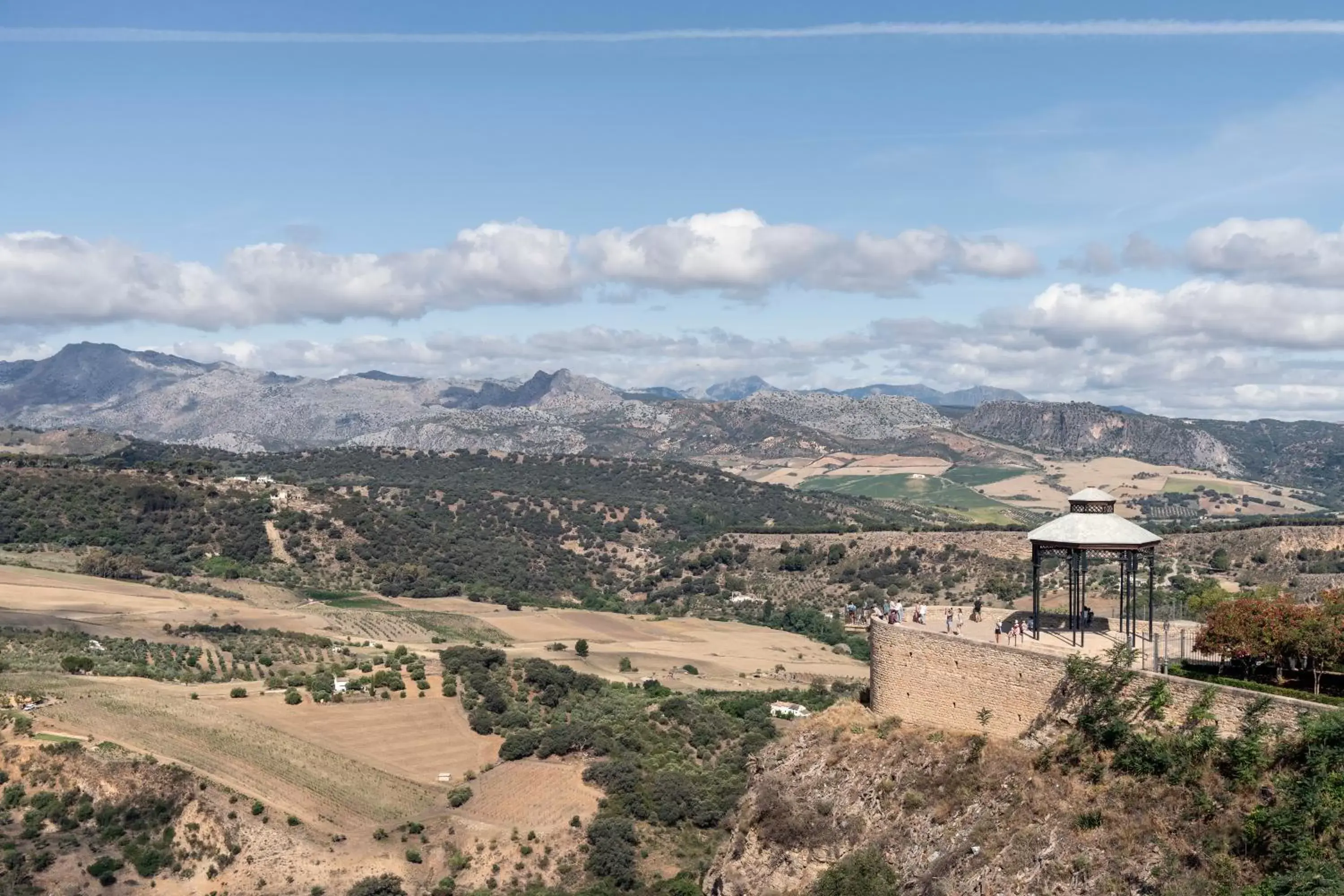 Mountain view in Parador de Ronda