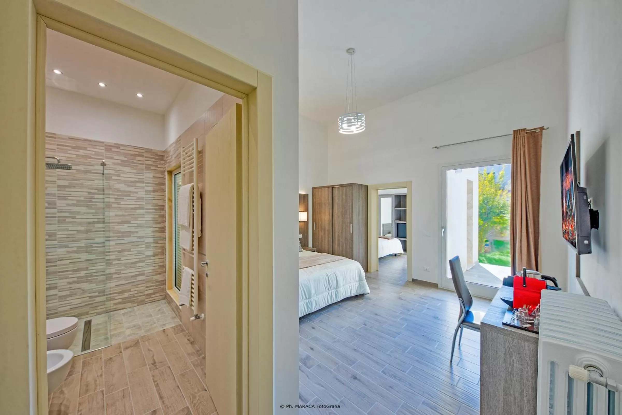 Photo of the whole room, Bed in B&B Gianmarti Suite