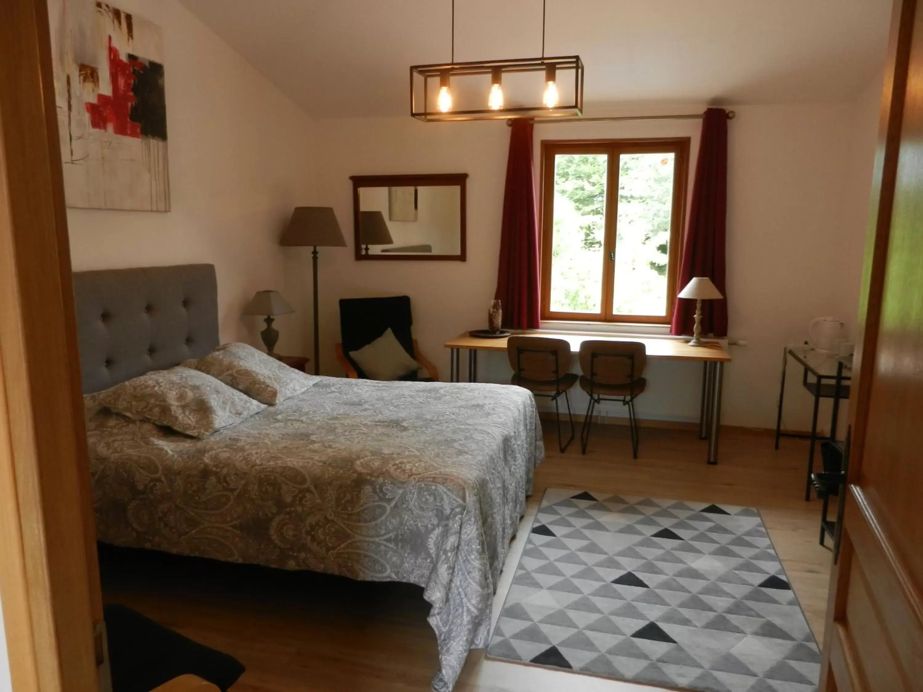 Superior Double Room in Hôtel Les Charmilles de Mormal Superior Double Room in Hôtel Les Charmilles de Mormal