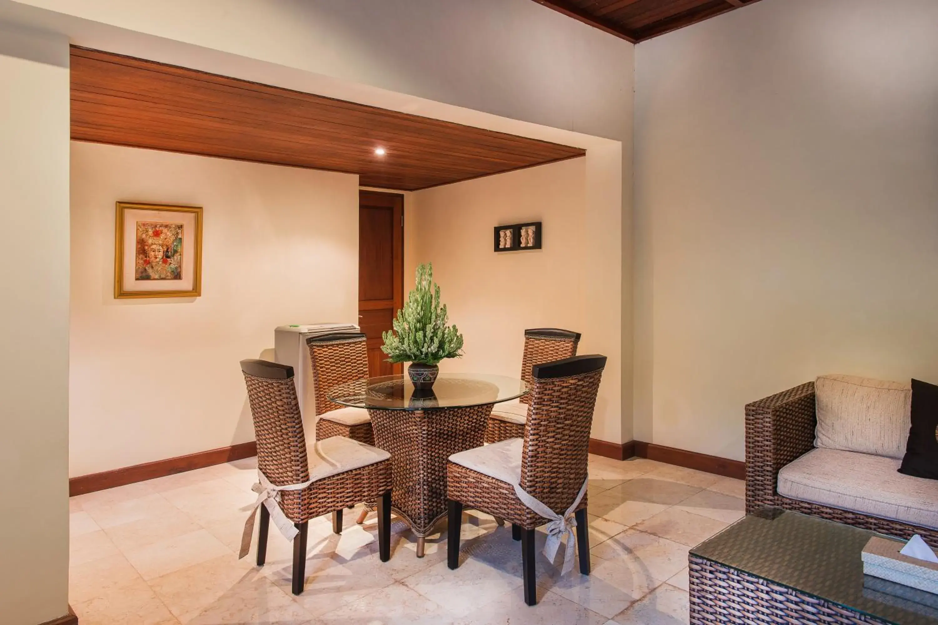 Dining Area in Samhita Garden