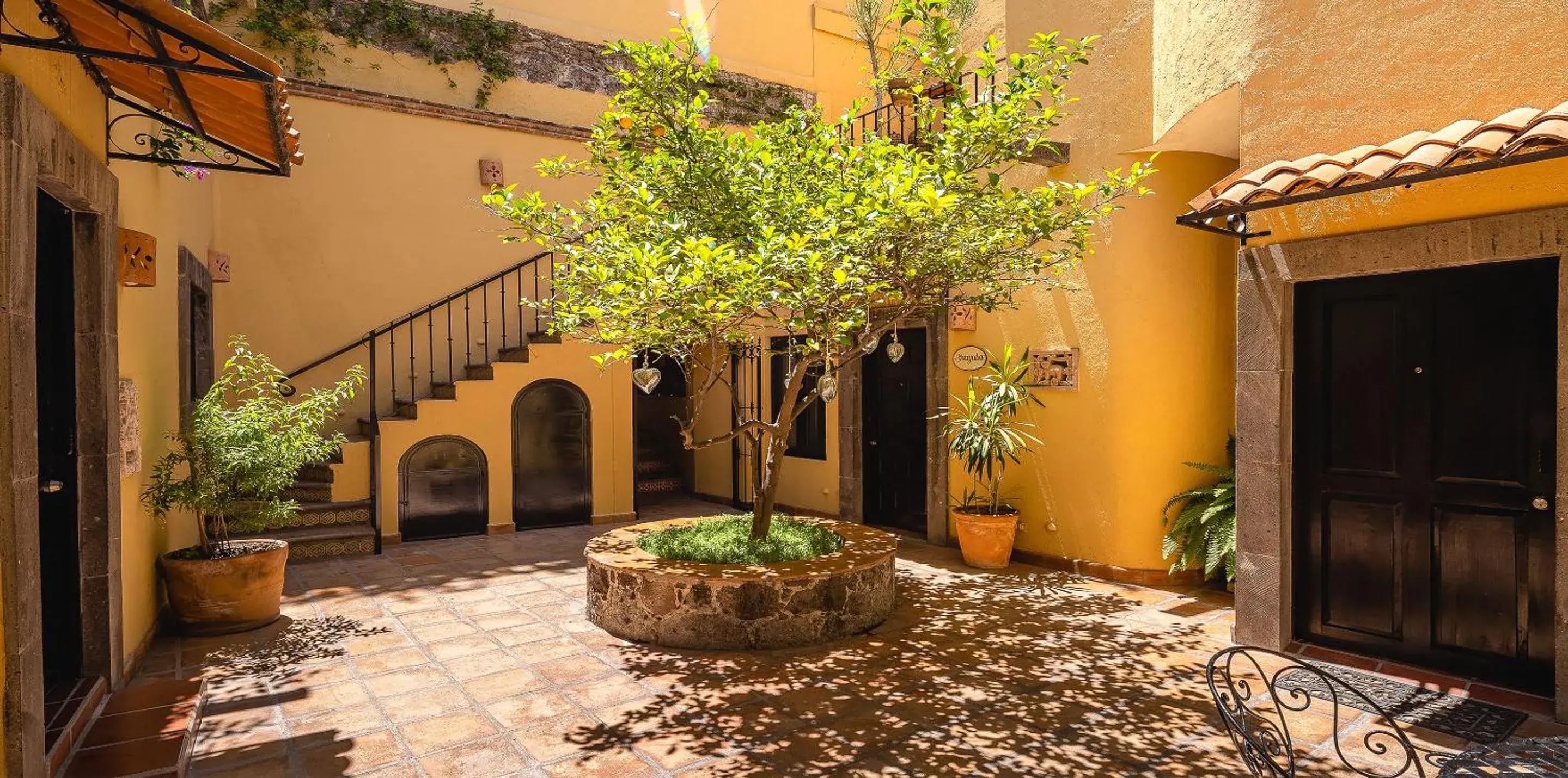 Patio in Hacienda El Santuario San Miguel de Allende