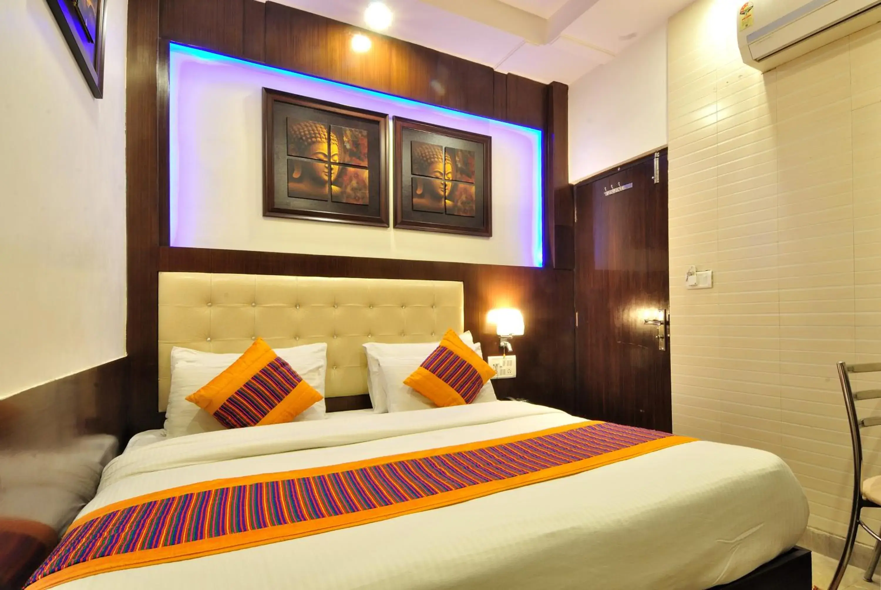 Bedroom, Bed in Hotel Nirmal Mahal by Sushant Travels