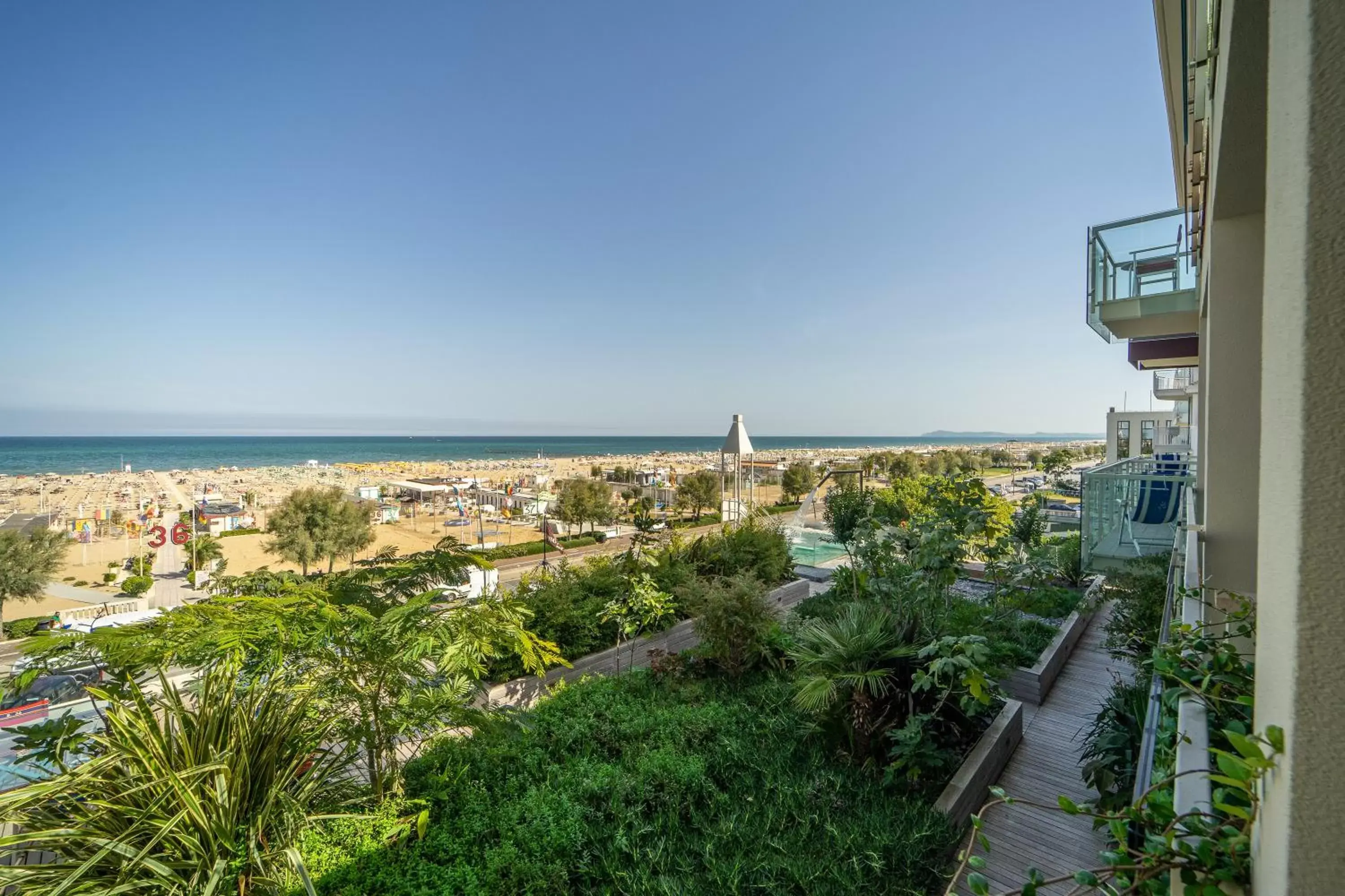 Day, Sea View in Hotel Corallo Rimini