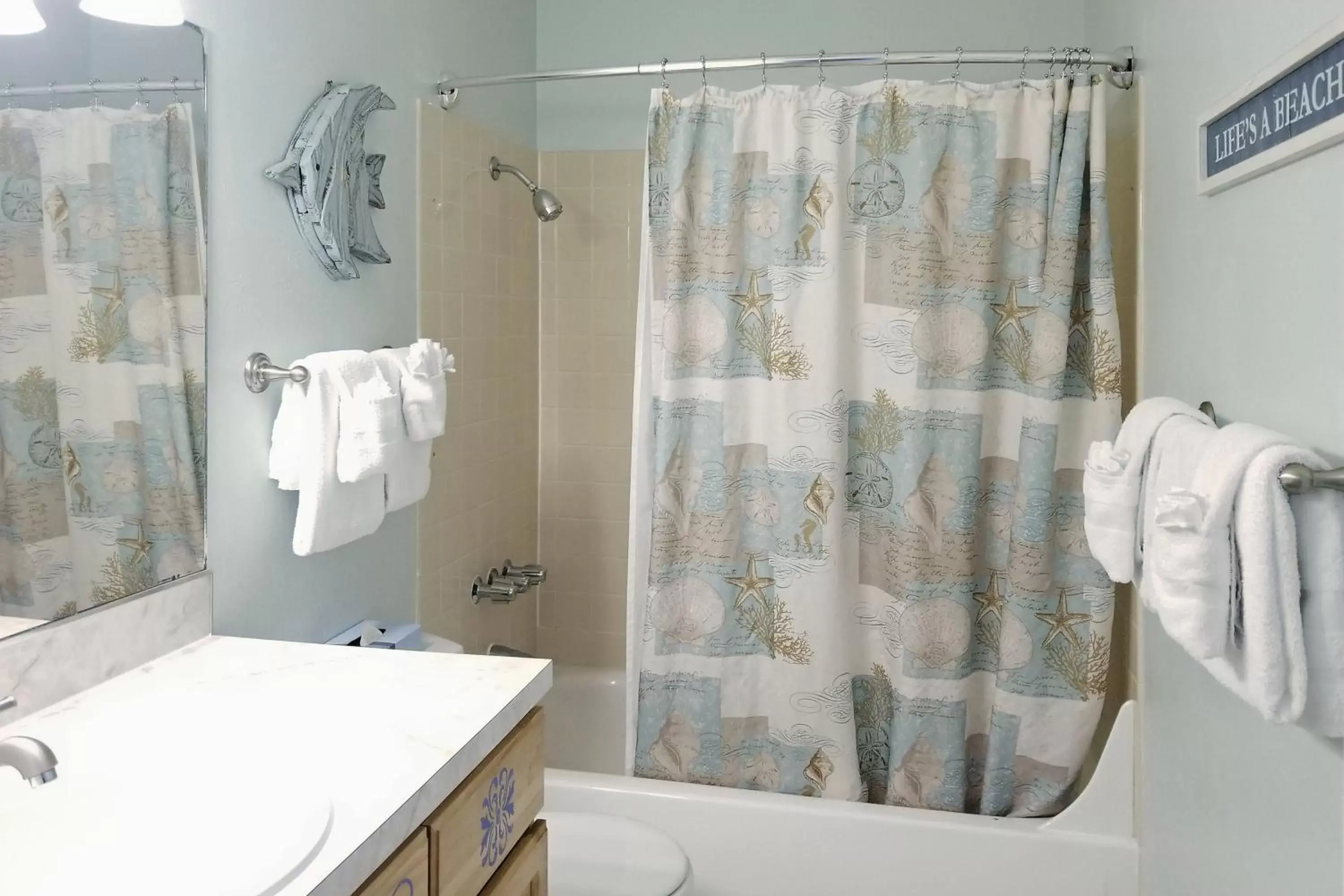 Bathroom in Ocean Terrace Condominiums