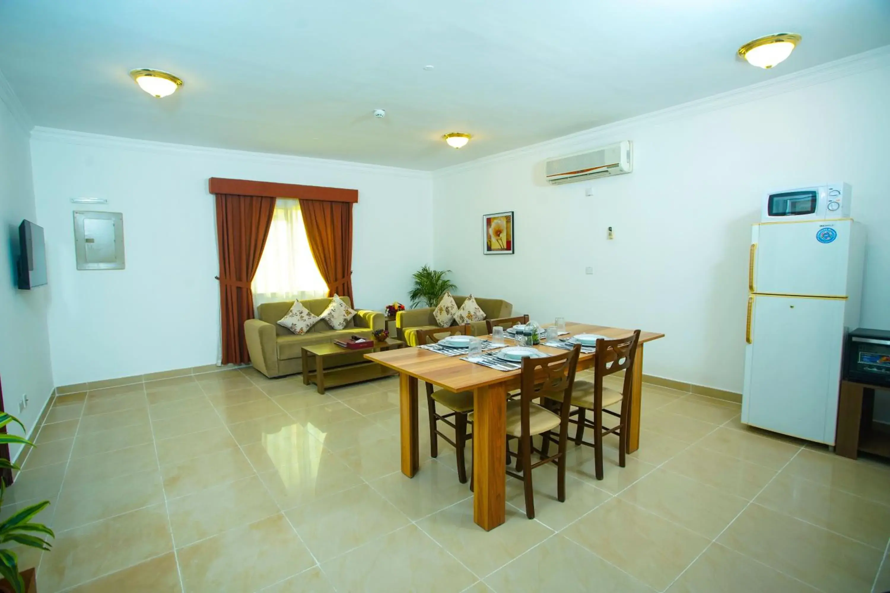 Living room, Dining Area in La Villa Inn Hotel Apartments